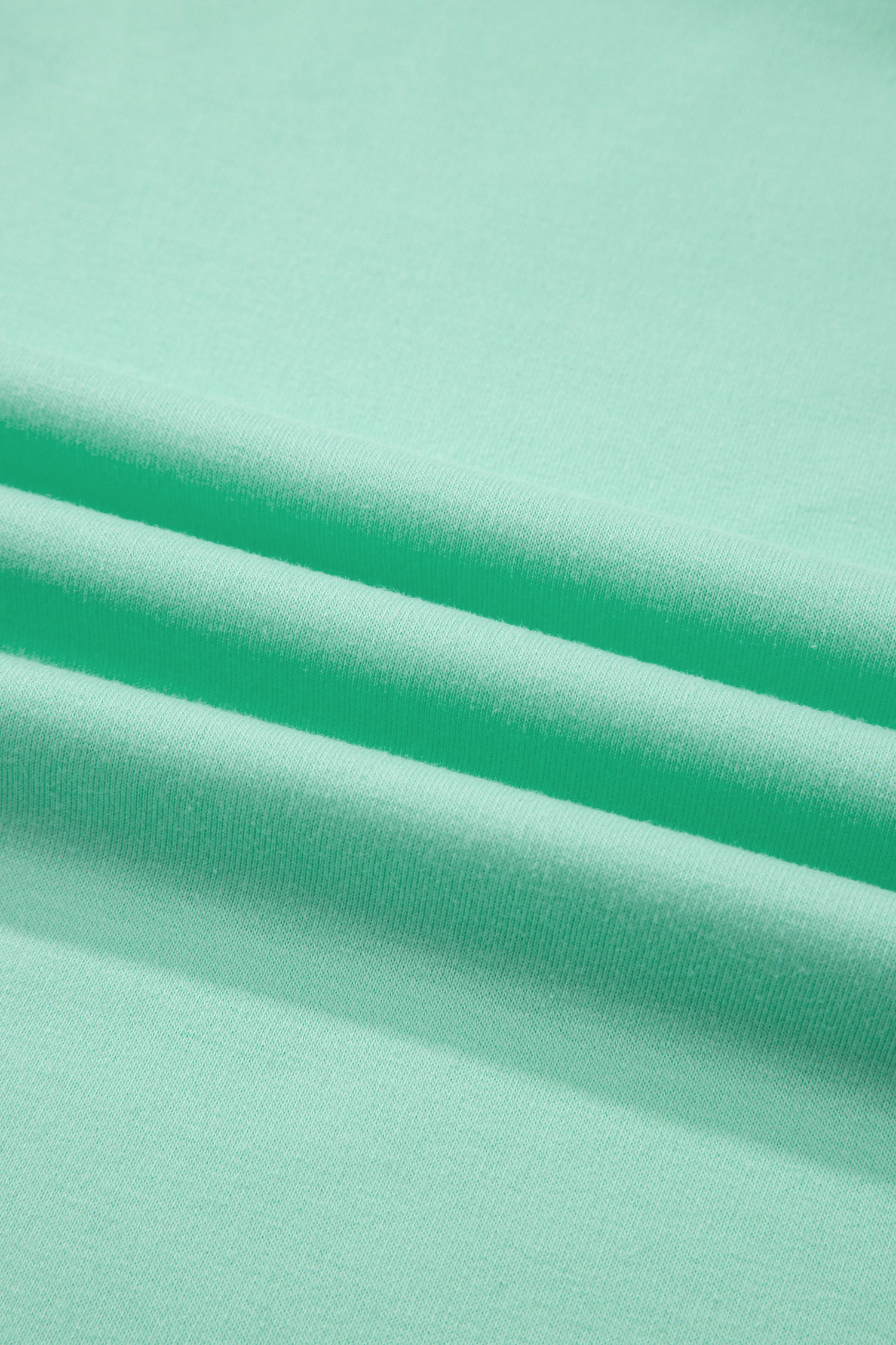 Women's Summer Co-ord Set in Mint Green – Short Sleeve V-Neck Tee and High Waist Casual Pants - Detail View 12 Women's Summer Co-ord Set in Mint Green – Short Sleeve V-Neck Tee and High Waist Casual Pants - Detail View 12