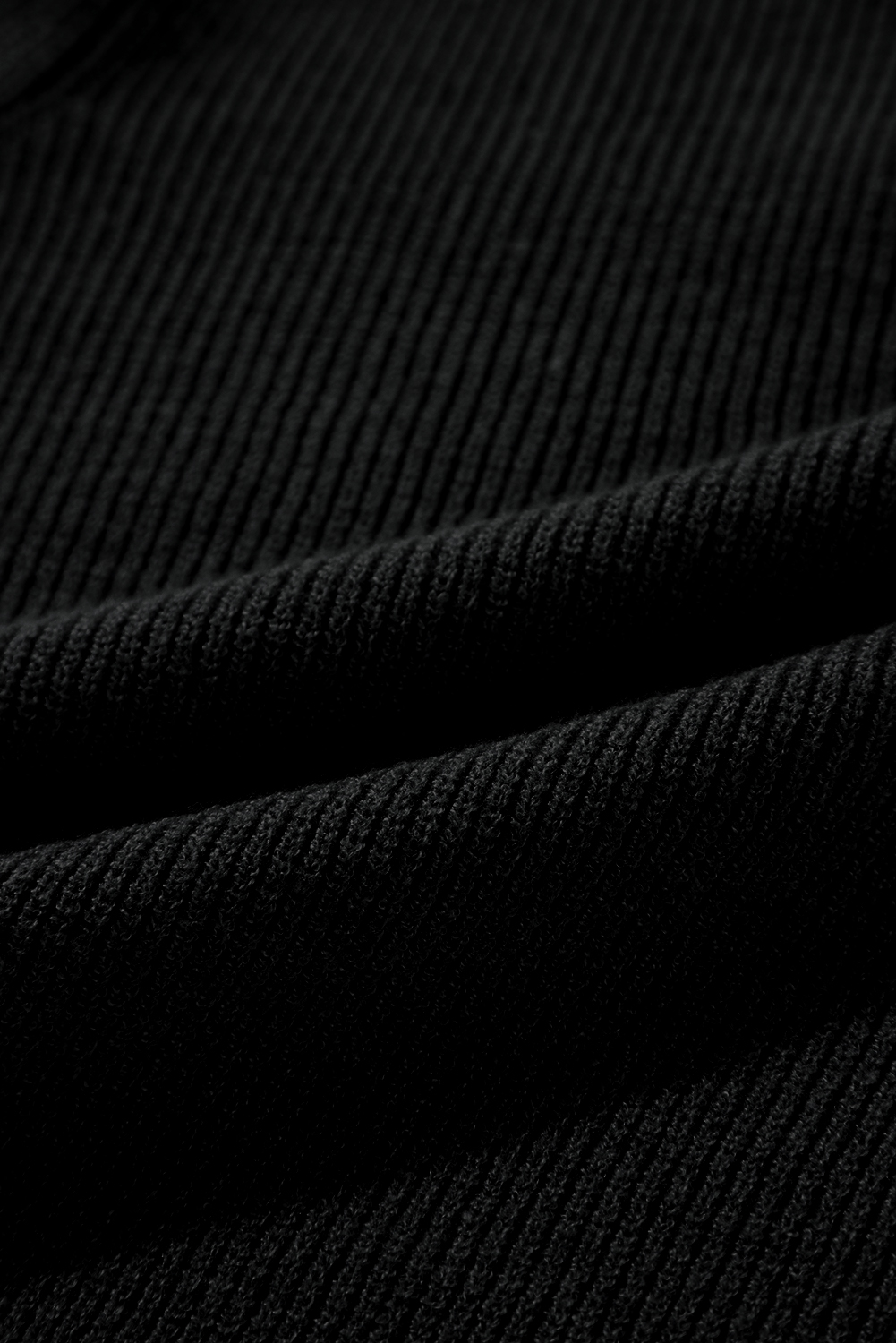 Women's Cardigan, Black Cardigan, Lightweight Knit, Button Front, V Neck, Long Sleeve, Casual Style, Daily Wear, Fall Fashion, Solid Color, Basic Layering Piece, Comfortable, Versatile, Shift Silhouette - Detail View 16 Women's Cardigan, Black Cardigan, Lightweight Knit, Button Front, V Neck, Long Sleeve, Casual Style, Daily Wear, Fall Fashion, Solid Color, Basic Layering Piece, Comfortable, Versatile, Shift Silhouette - Detail View 16
