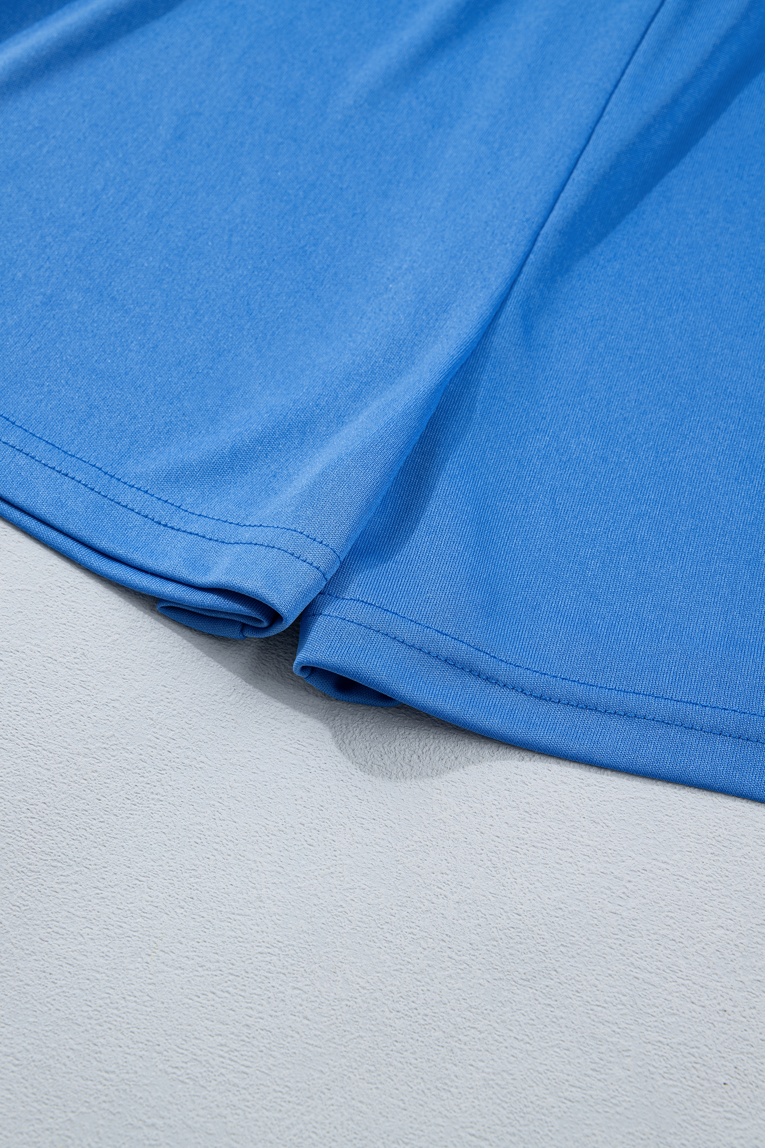 Summer Two-Piece Skort Set for Women – Sky Blue Sleeveless Tank and High Waist Mini Skort Outfit - Detail View 15 Summer Two-Piece Skort Set for Women – Sky Blue Sleeveless Tank and High Waist Mini Skort Outfit - Detail View 15