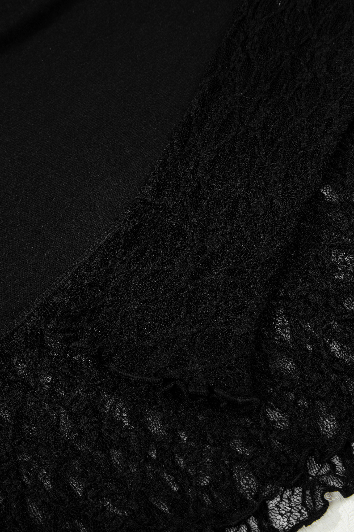 Feminine Black Sheer Floral Lace Long Sleeve Top – Perfect for Casual Outings and Everyday Style - Detail View 15 Feminine Black Sheer Floral Lace Long Sleeve Top – Perfect for Casual Outings and Everyday Style - Detail View 15
