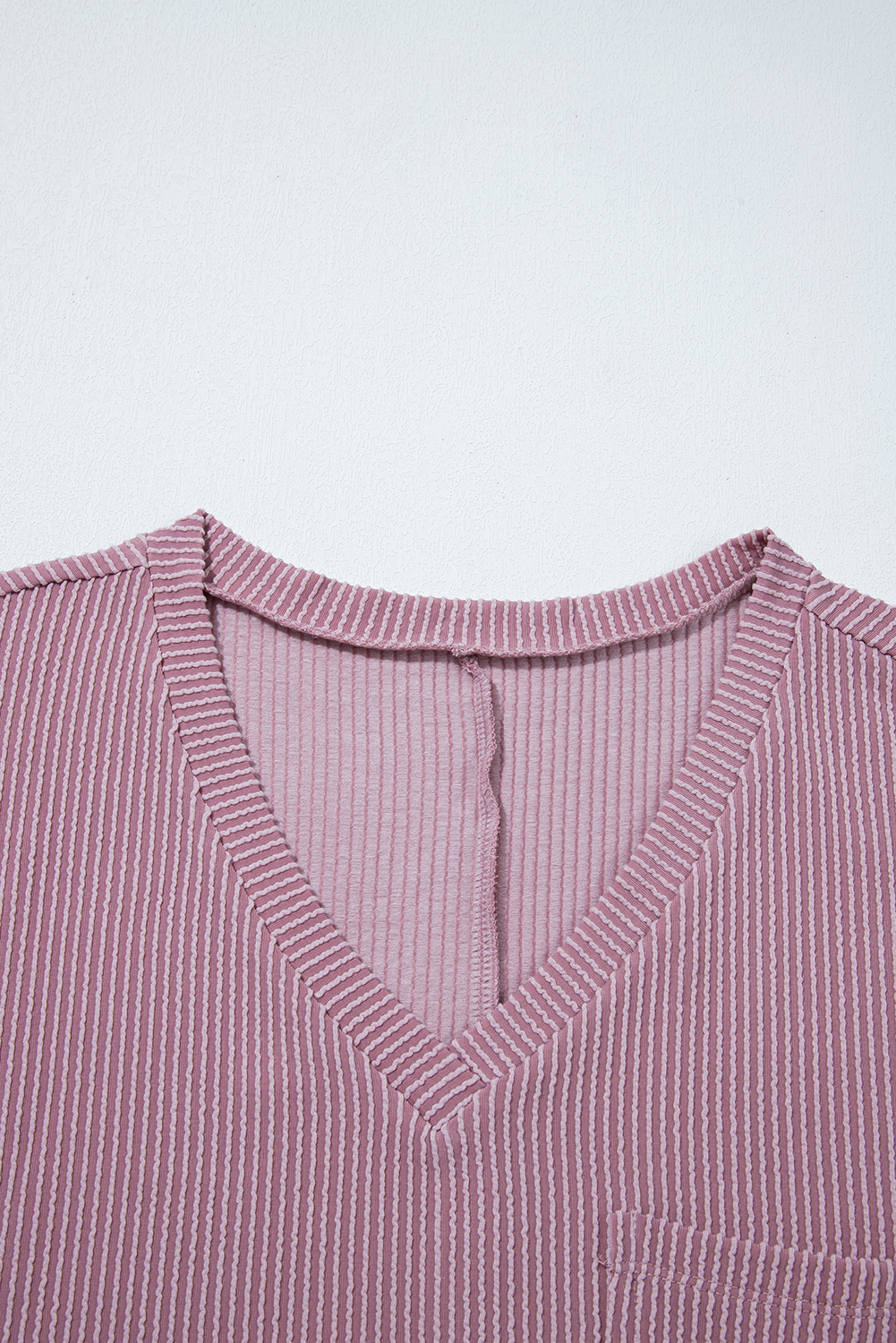 Women's Valerian V-Neck Dropped Shoulder Plus T-Shirt – Casual Summer Essential - Detail View 19 Women's Valerian V-Neck Dropped Shoulder Plus T-Shirt – Casual Summer Essential - Detail View 19
