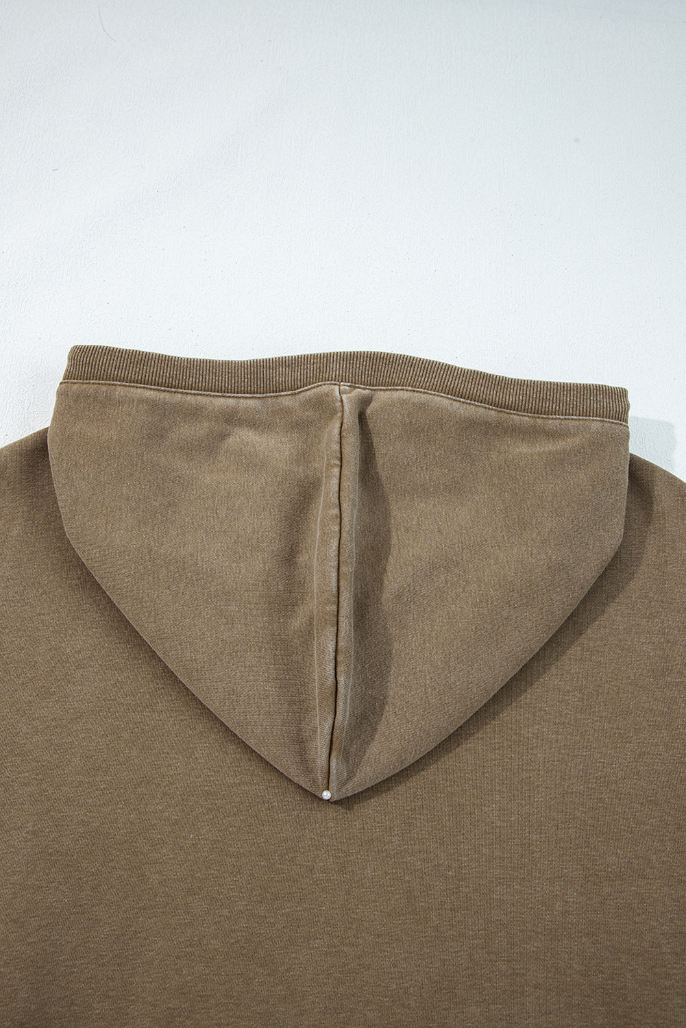 Women's Elmwood Half Zip Baggy Hoodie with Kangaroo Pocket - Detail View 7 Women's Elmwood Half Zip Baggy Hoodie with Kangaroo Pocket - Detail View 7