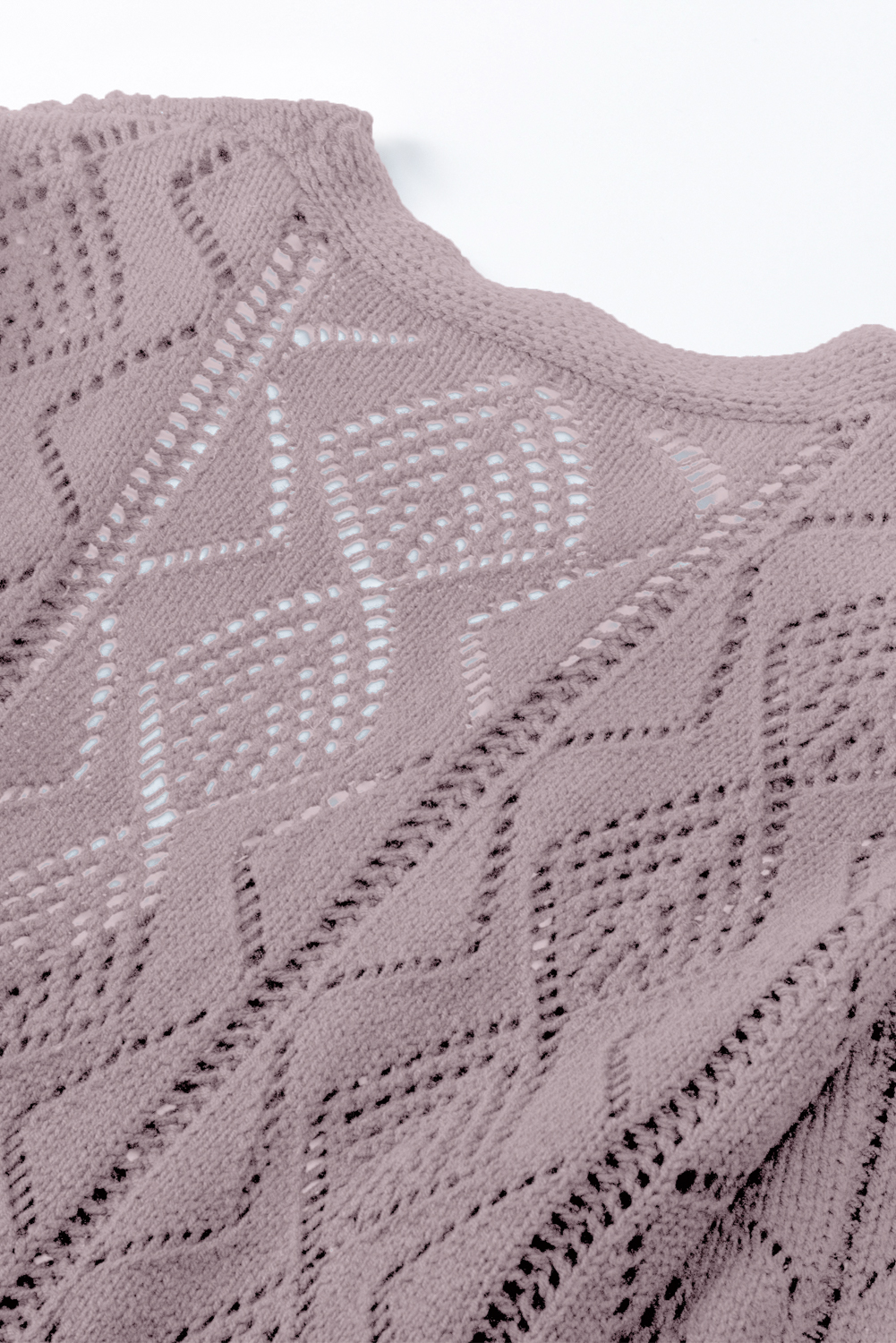 Versatile Sheath Knit Cardigan for Daily Wear - 60% Cotton, Perfect for Layering - Detail View 11 Versatile Sheath Knit Cardigan for Daily Wear - 60% Cotton, Perfect for Layering - Detail View 11