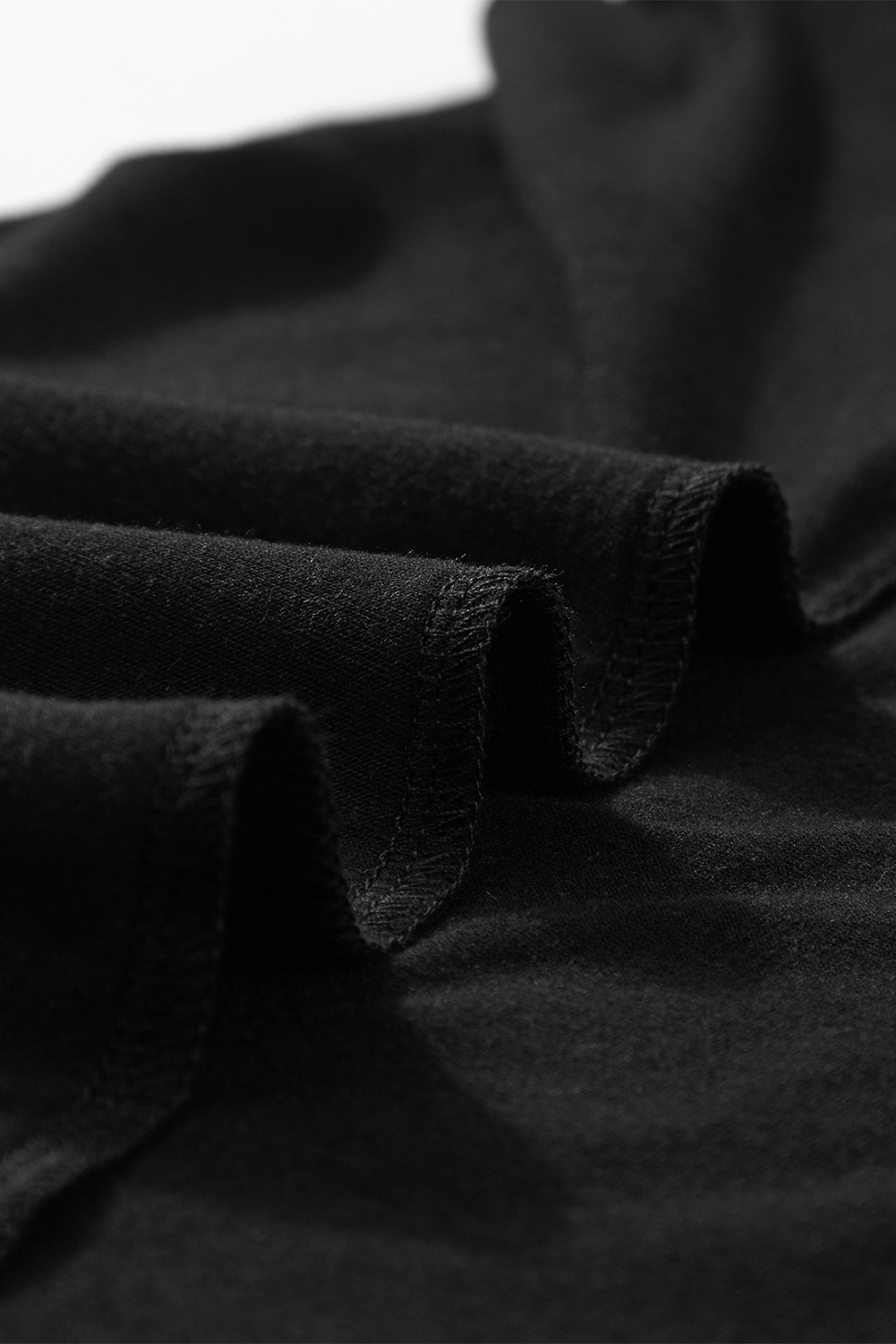 Chic Black Contrast Lace Raglan Sleeve Pleated Shift Dress - Detail View 17 Chic Black Contrast Lace Raglan Sleeve Pleated Shift Dress - Detail View 17