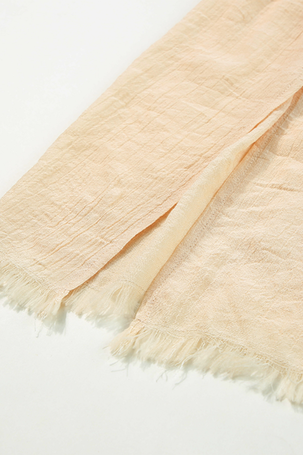Casual Beige Split Long Skirt for Women – High Waist Design for Comfort & Versatility - Detail View 8 Casual Beige Split Long Skirt for Women – High Waist Design for Comfort & Versatility - Detail View 8
