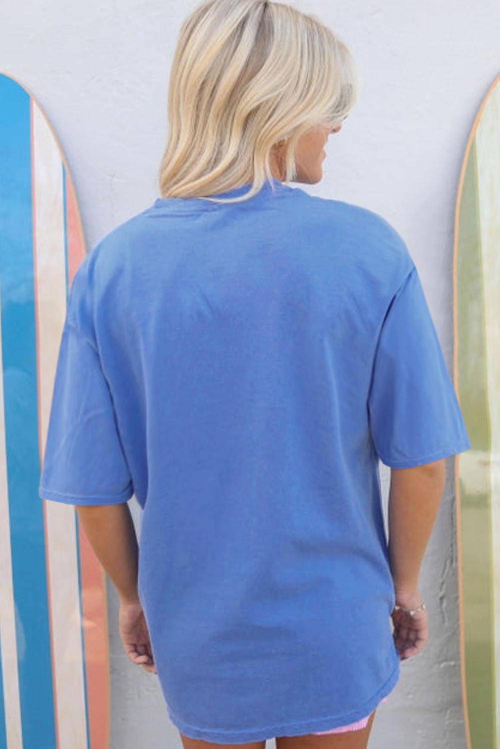 Vintage Style Rodeo Graphic Tee, Women's Relaxed Summer Shirt - Detail View 2 Vintage Style Rodeo Graphic Tee, Women's Relaxed Summer Shirt - Detail View 2