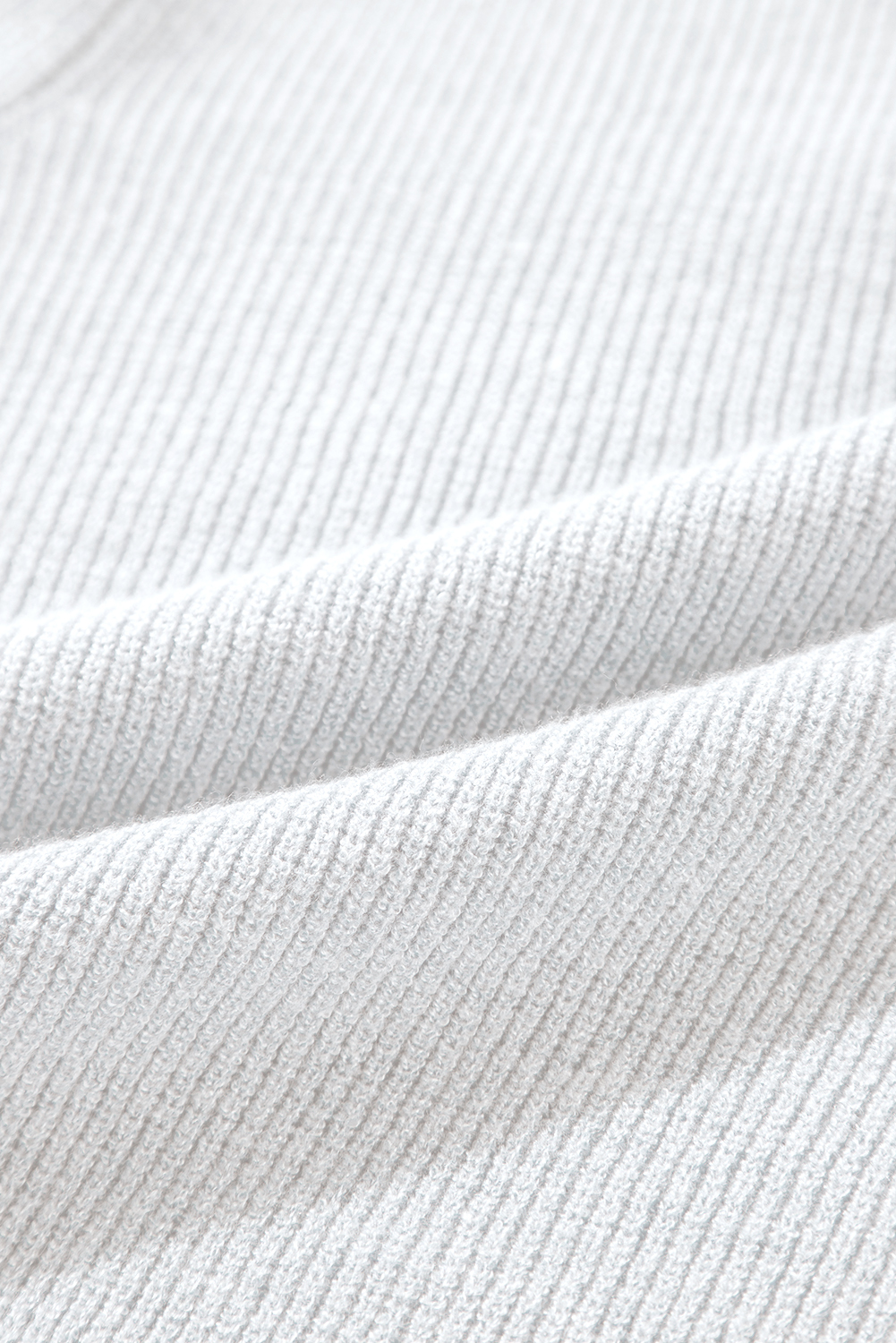 Women's Cardigan, White Color, Lightweight Knit, V Neck, Button Front, Long Sleeve, Casual Style, Daily Wear, Fall Fashion, Basic Design, Shift Silhouette, Solid Pattern, Comfortable Layering - Detail View 16 Women's Cardigan, White Color, Lightweight Knit, V Neck, Button Front, Long Sleeve, Casual Style, Daily Wear, Fall Fashion, Basic Design, Shift Silhouette, Solid Pattern, Comfortable Layering - Detail View 16