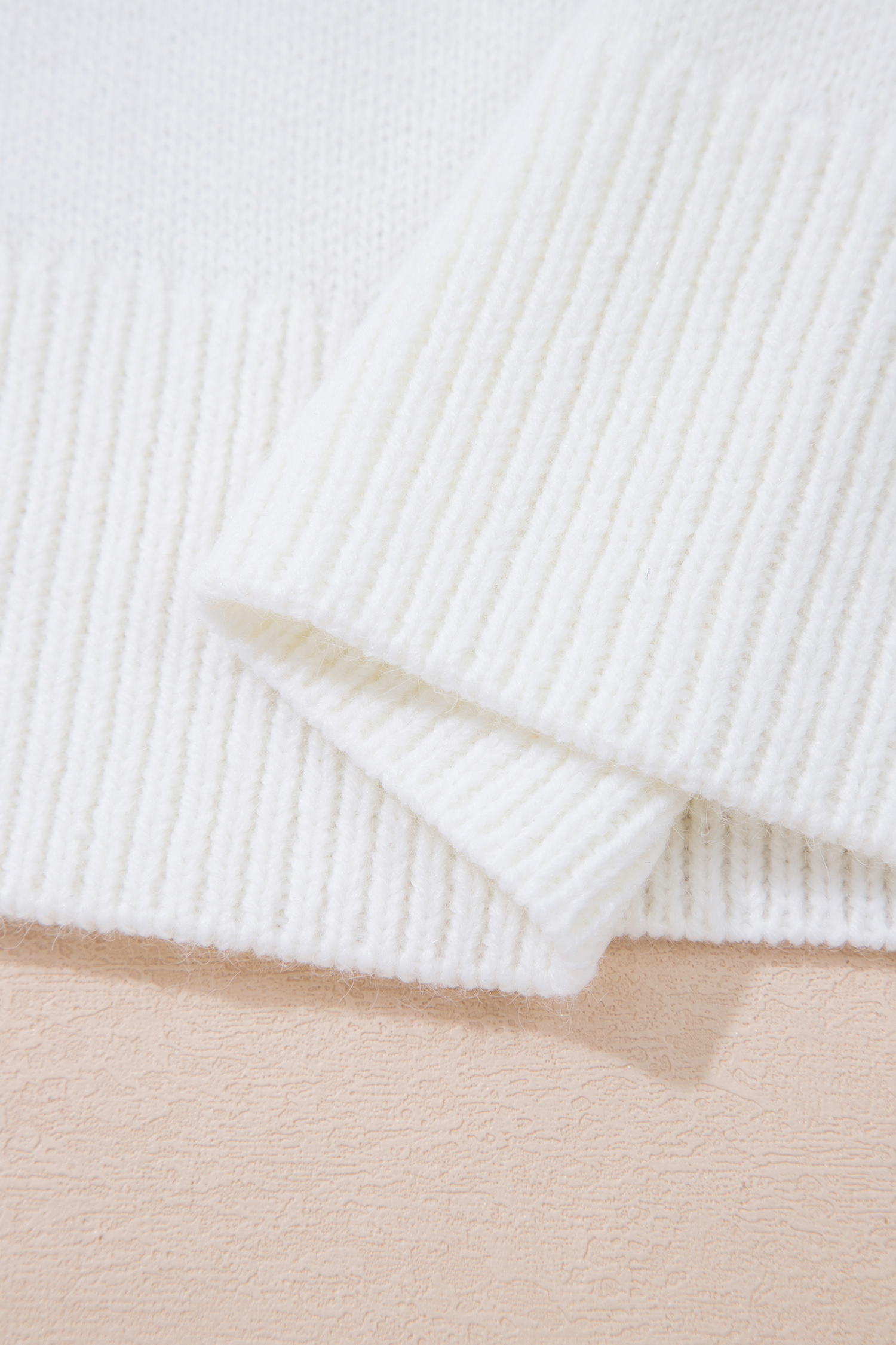 Women's Duck Print Sweater, Casual Round Neck Pullover - Detail View 10 Women's Duck Print Sweater, Casual Round Neck Pullover - Detail View 10