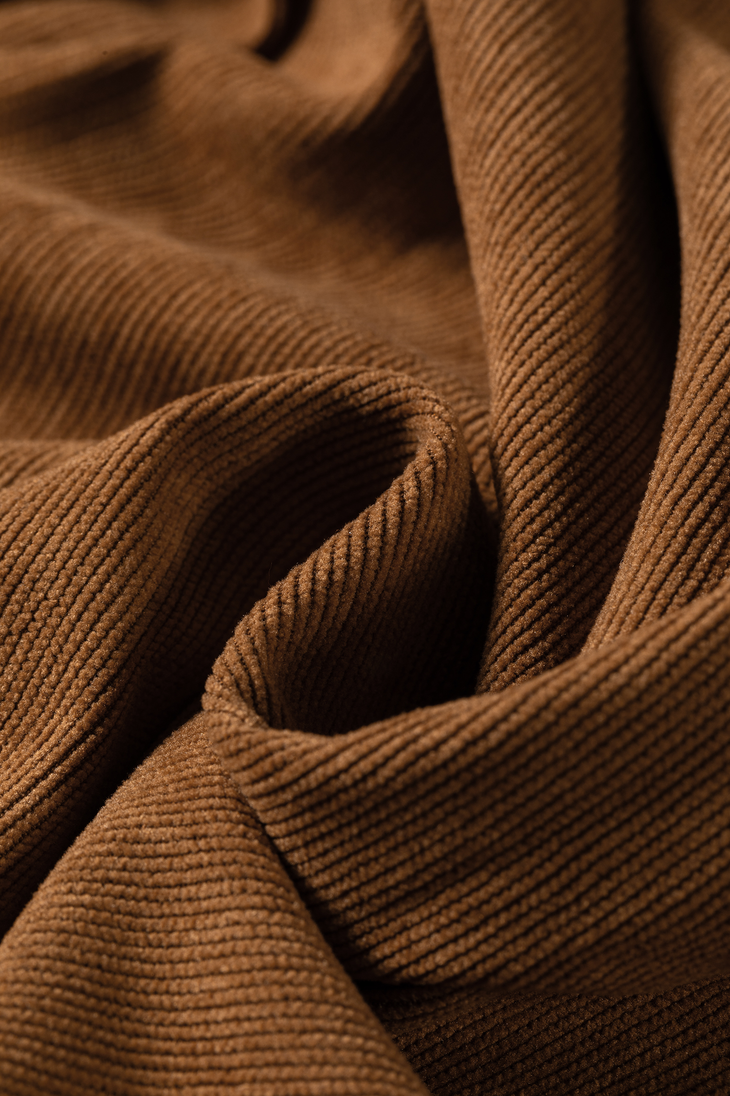 High Waist Corduroy Pants, Wide Leg Ankle Length Daily Slacks - Detail View 11 High Waist Corduroy Pants, Wide Leg Ankle Length Daily Slacks - Detail View 11
