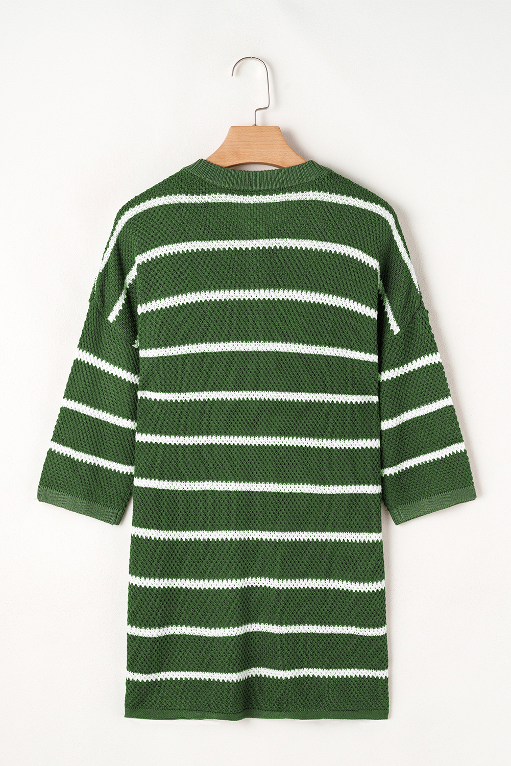 Flattering Women's Round Neck Knit Top - Stylish Button Detail for Daily Wear - Detail View 7 Flattering Women's Round Neck Knit Top - Stylish Button Detail for Daily Wear - Detail View 7