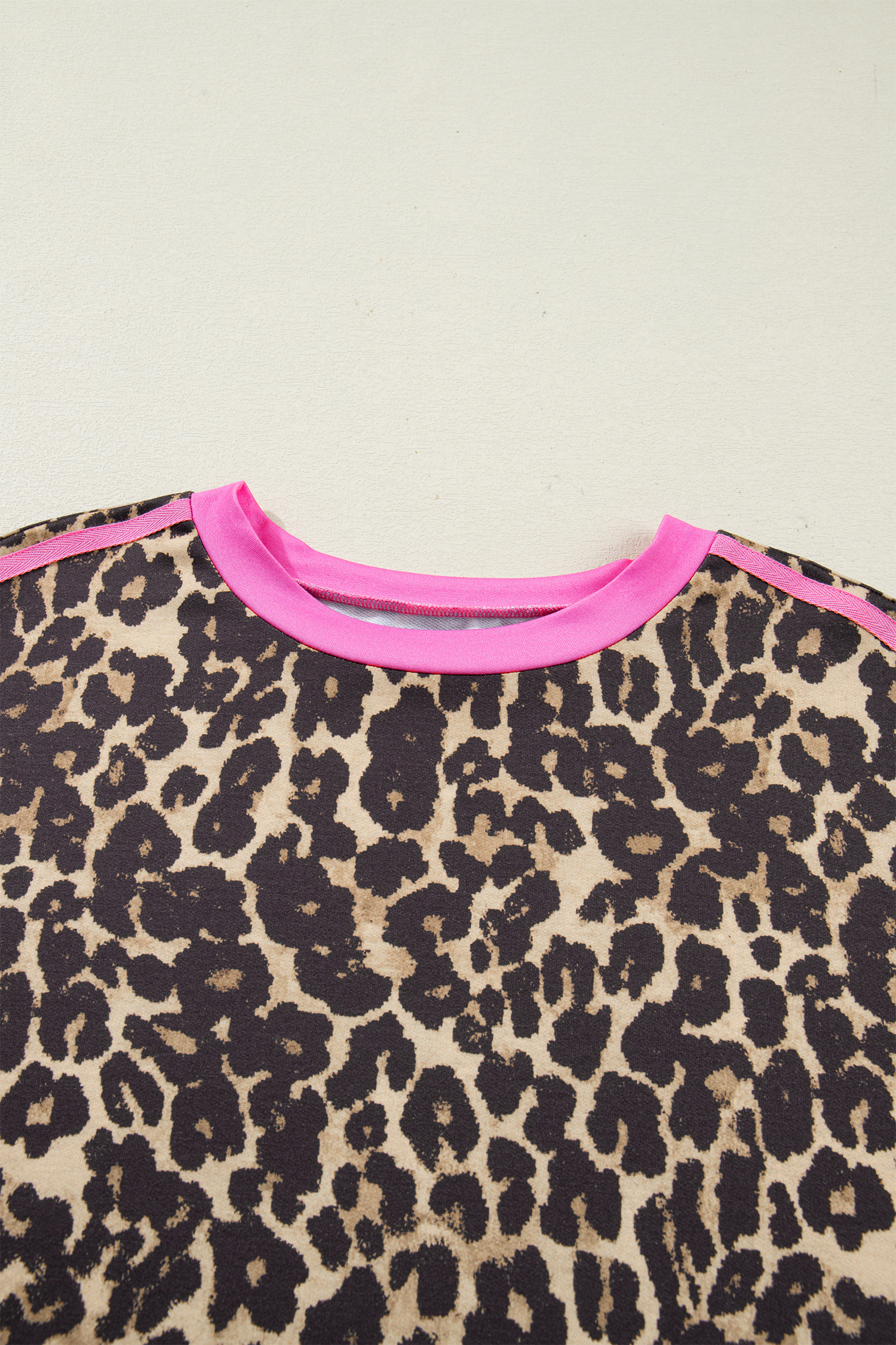 Chic Apricot Leopard Print Shift Dress for Women – Perfect for Daily Wear and Vacations - Detail View 5 Chic Apricot Leopard Print Shift Dress for Women – Perfect for Daily Wear and Vacations - Detail View 5