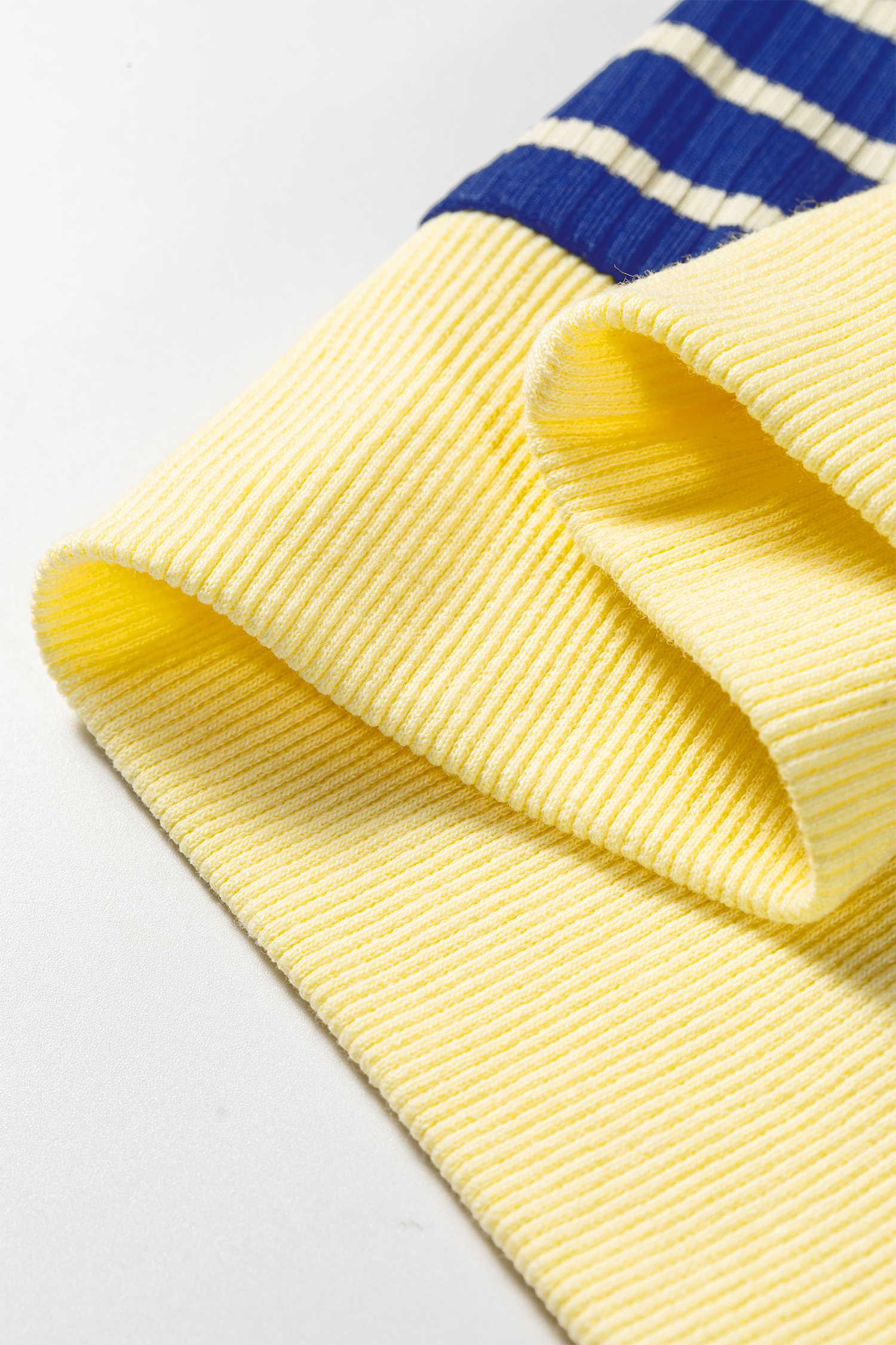 Women's Striped Pullover Top, Casual Long Sleeve Colorblock - Detail View 13 Women's Striped Pullover Top, Casual Long Sleeve Colorblock - Detail View 13