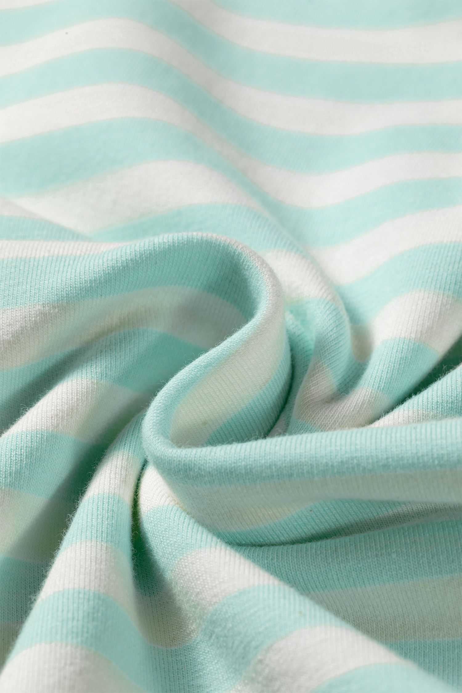 Women's Striped Two Piece Set, Casual Half Sleeve Top Skort - Detail View 7 Women's Striped Two Piece Set, Casual Half Sleeve Top Skort - Detail View 7