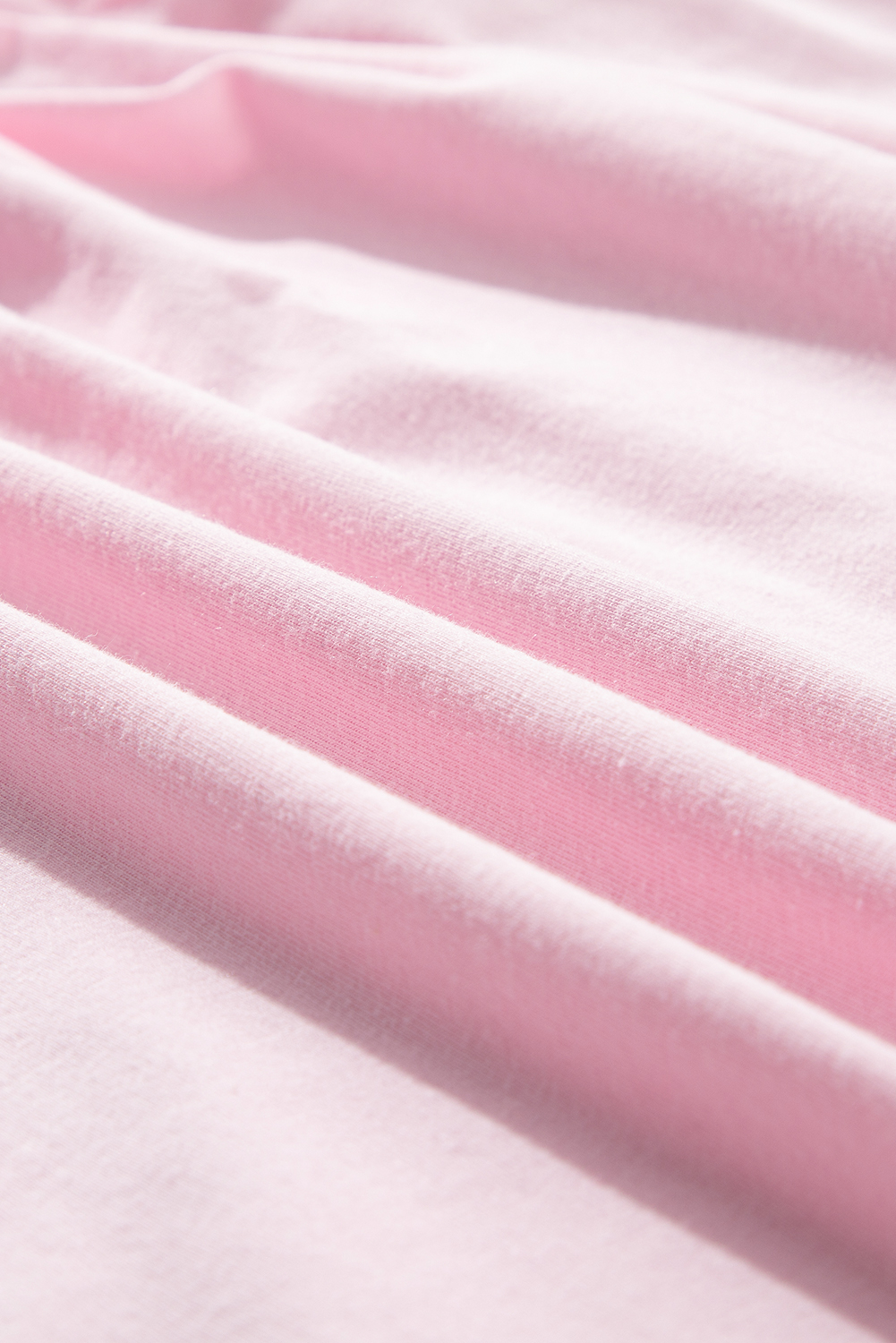 Trendy Light Pink Babydoll Dress with Side Pockets and Raw Edge Detail - Detail View 14 Trendy Light Pink Babydoll Dress with Side Pockets and Raw Edge Detail - Detail View 14