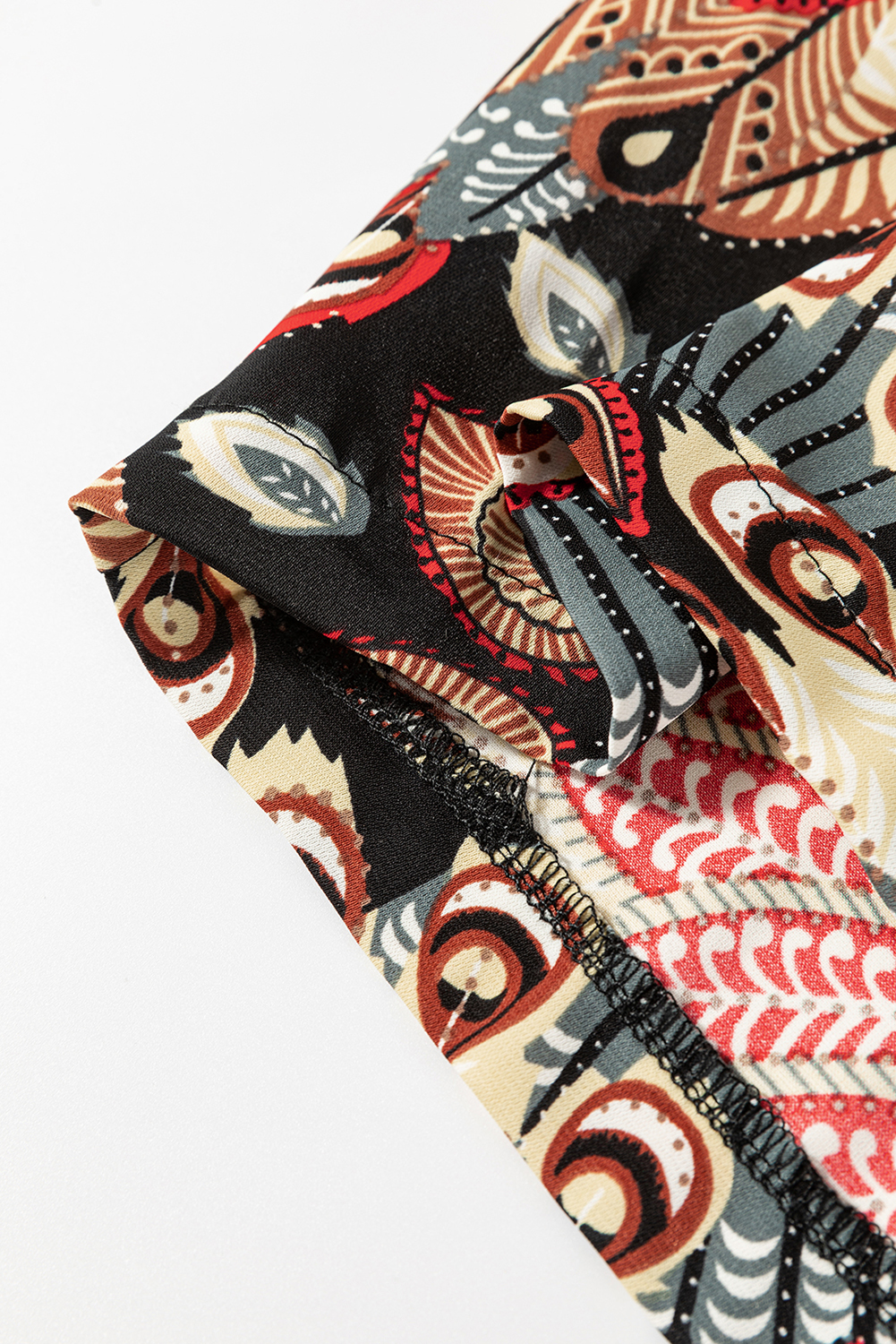 Women's Jumpsuit, Black Floral Print, Belted Jumpsuit, Sleeveless, Wide Leg, Casual Style, Summer Outfit, Trendy Fashion, Spaghetti Straps, High Waist, Comfortable Fit, Bohemian Style, Vacation Wear, Silhouette Shift - Detail View 20 Women's Jumpsuit, Black Floral Print, Belted Jumpsuit, Sleeveless, Wide Leg, Casual Style, Summer Outfit, Trendy Fashion, Spaghetti Straps, High Waist, Comfortable Fit, Bohemian Style, Vacation Wear, Silhouette Shift - Detail View 20