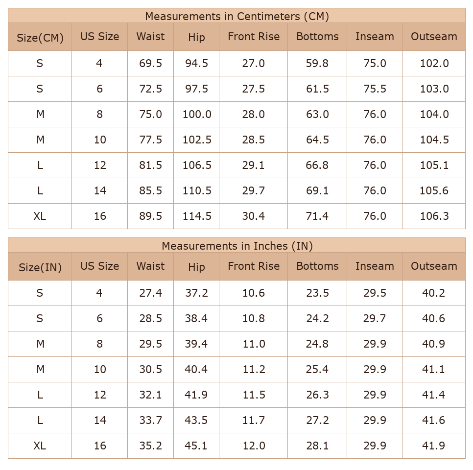 Women's Leopard Print Jeans, High Waisted Wide Leg Denim - Size Chart & Details Women's Leopard Print Jeans, High Waisted Wide Leg Denim - Size Chart & Details