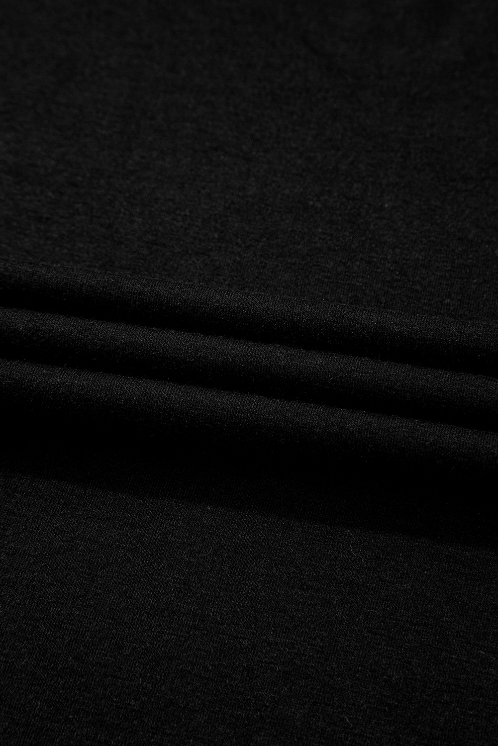 Elegant and Breathable Black Plus Size T-Shirt with Floral Mesh Cutouts - Detail View 10 Elegant and Breathable Black Plus Size T-Shirt with Floral Mesh Cutouts - Detail View 10