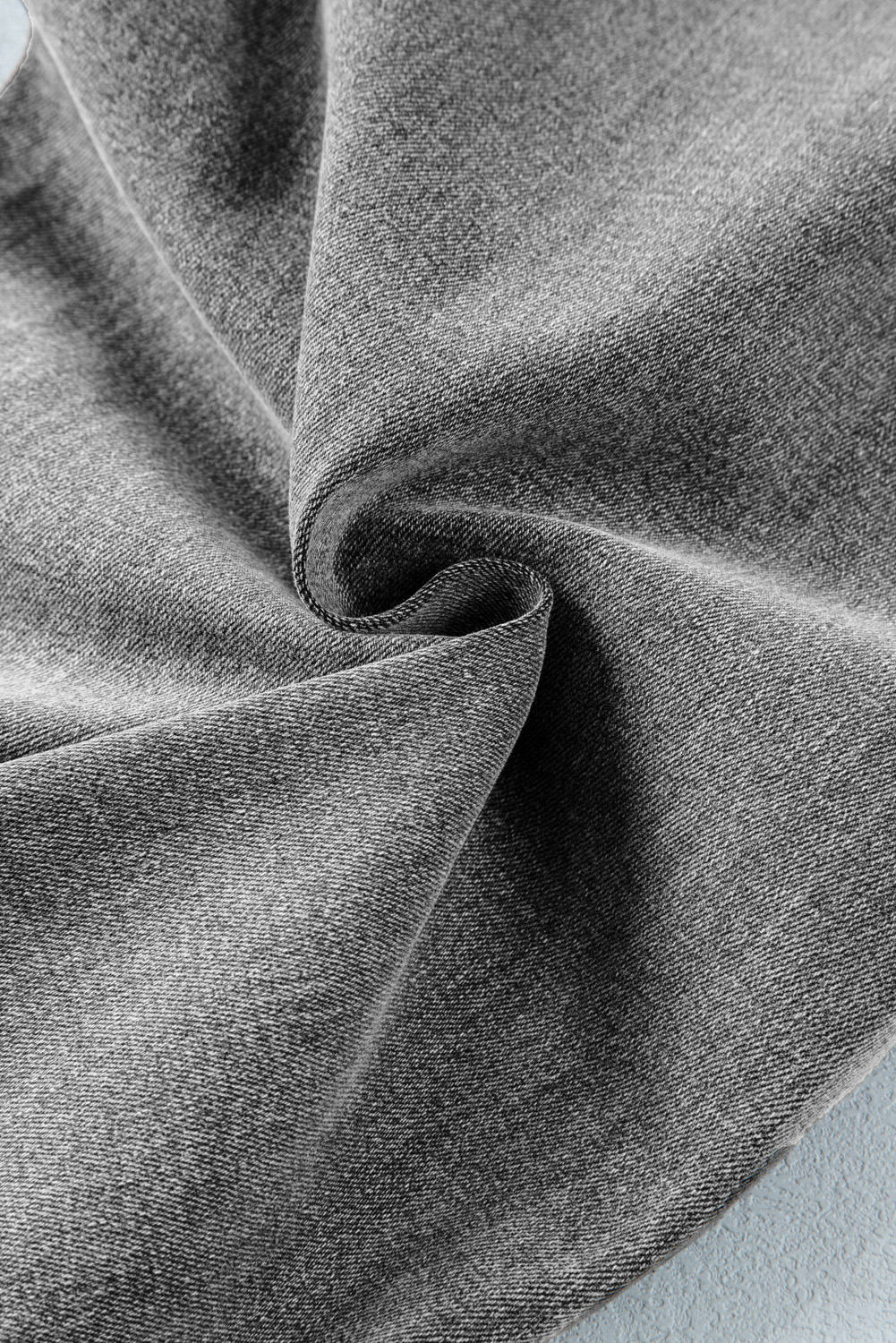Women's Gray High Waist Straight Leg Jeans – Trendy Loose Fit with Raw Hem for Casual Outings - Detail View 18 Women's Gray High Waist Straight Leg Jeans – Trendy Loose Fit with Raw Hem for Casual Outings - Detail View 18