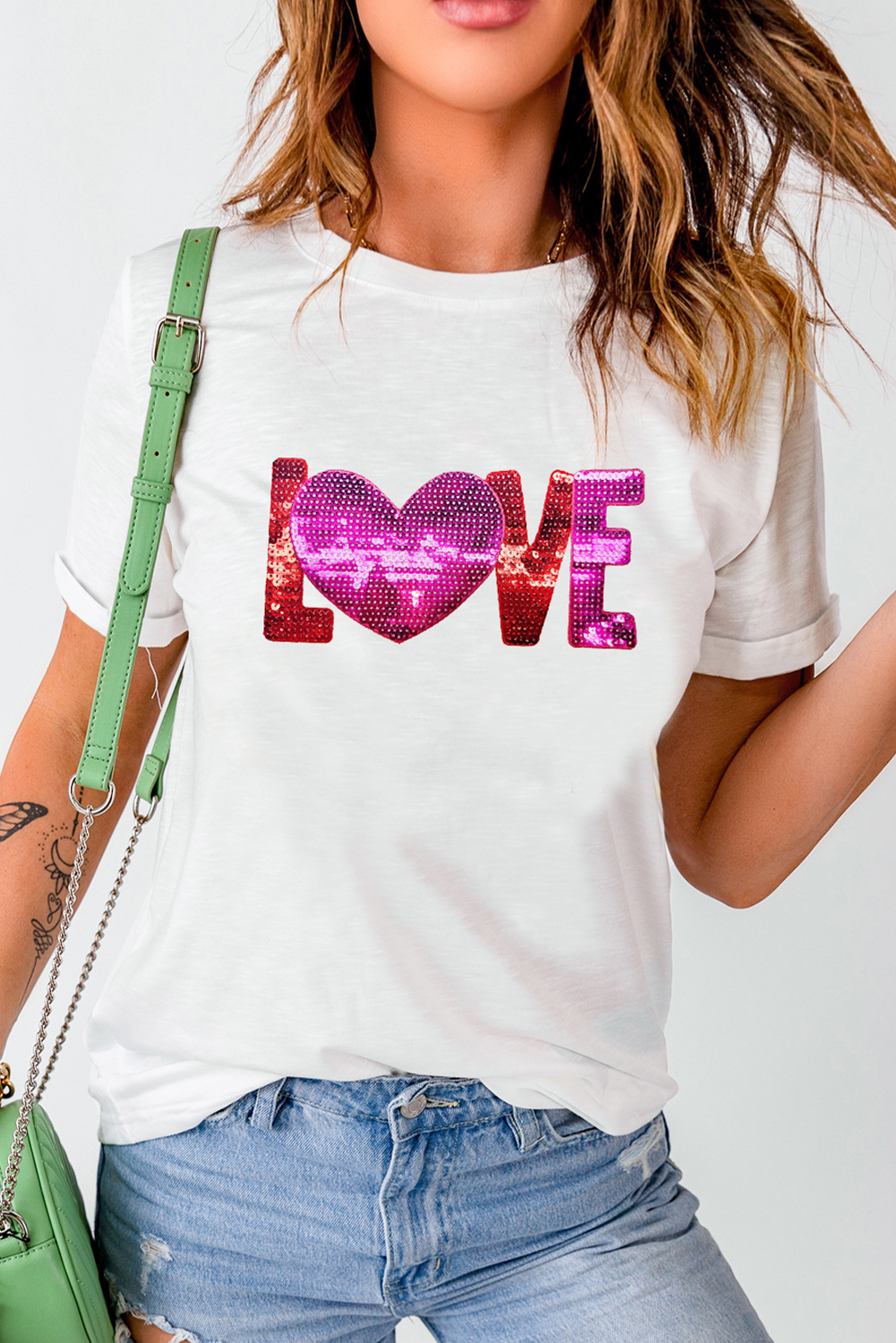 Casual Short Sleeve Graphic Tee - Ideal for Daily Wear and Festive Occasions - Detail View 7 Casual Short Sleeve Graphic Tee - Ideal for Daily Wear and Festive Occasions - Detail View 7