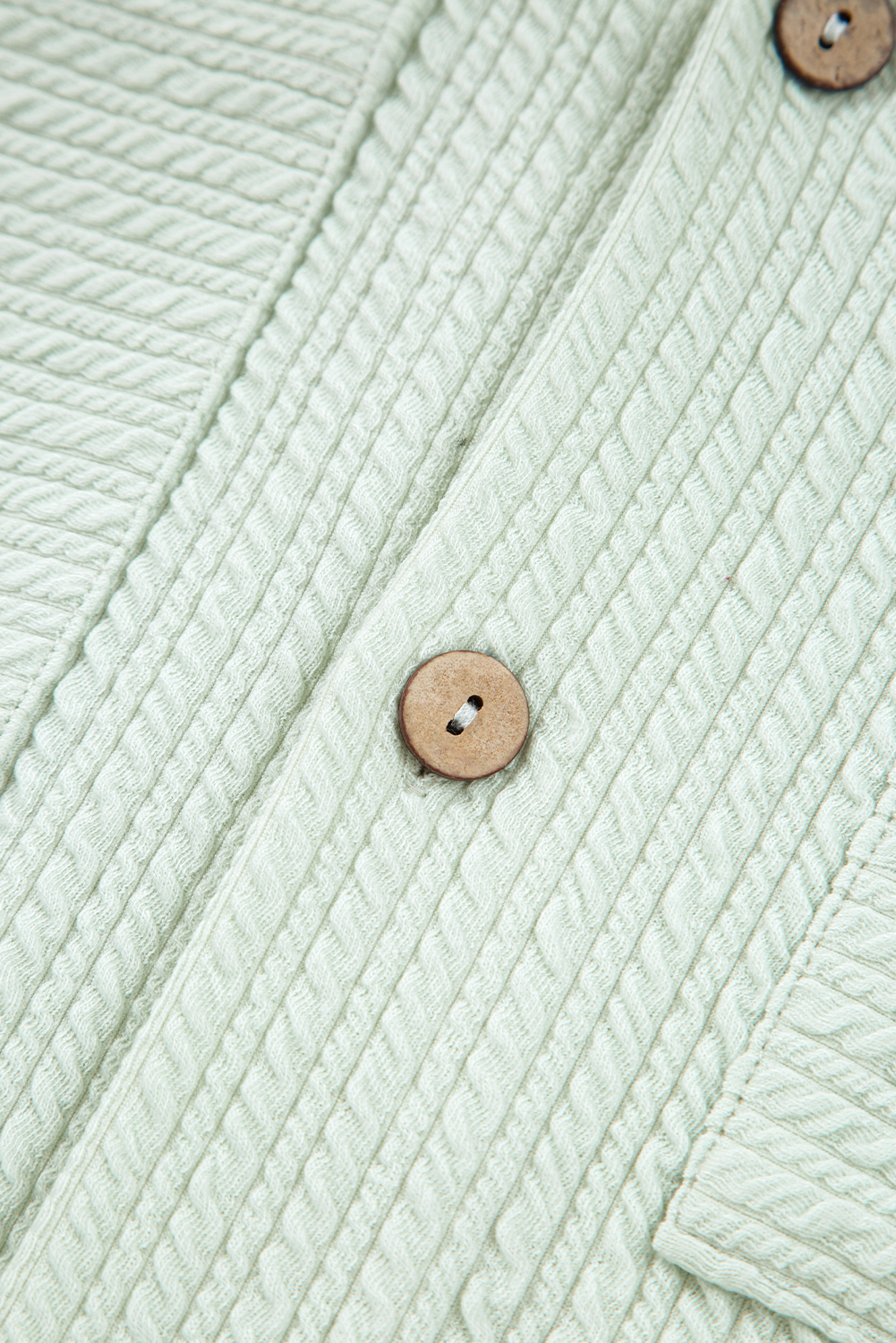 Versatile Solid Color Outfit: Clearly Aqua Top and Bottom Set for Beach, Vacation, and Everyday Style - Detail View 7 Versatile Solid Color Outfit: Clearly Aqua Top and Bottom Set for Beach, Vacation, and Everyday Style - Detail View 7