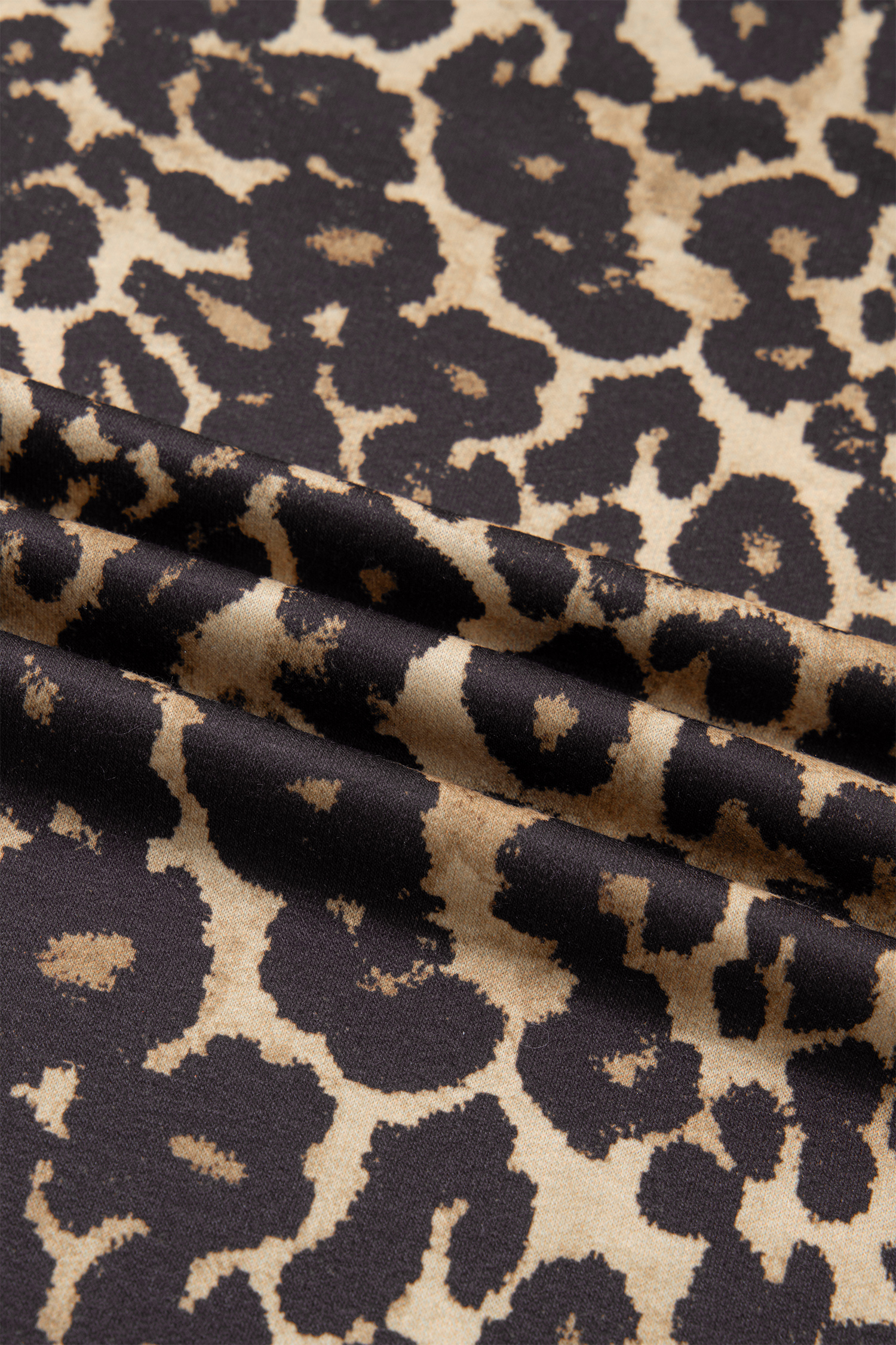 Chic Apricot Leopard Print Shift Dress for Women – Perfect for Daily Wear and Vacations - Detail View 11 Chic Apricot Leopard Print Shift Dress for Women – Perfect for Daily Wear and Vacations - Detail View 11