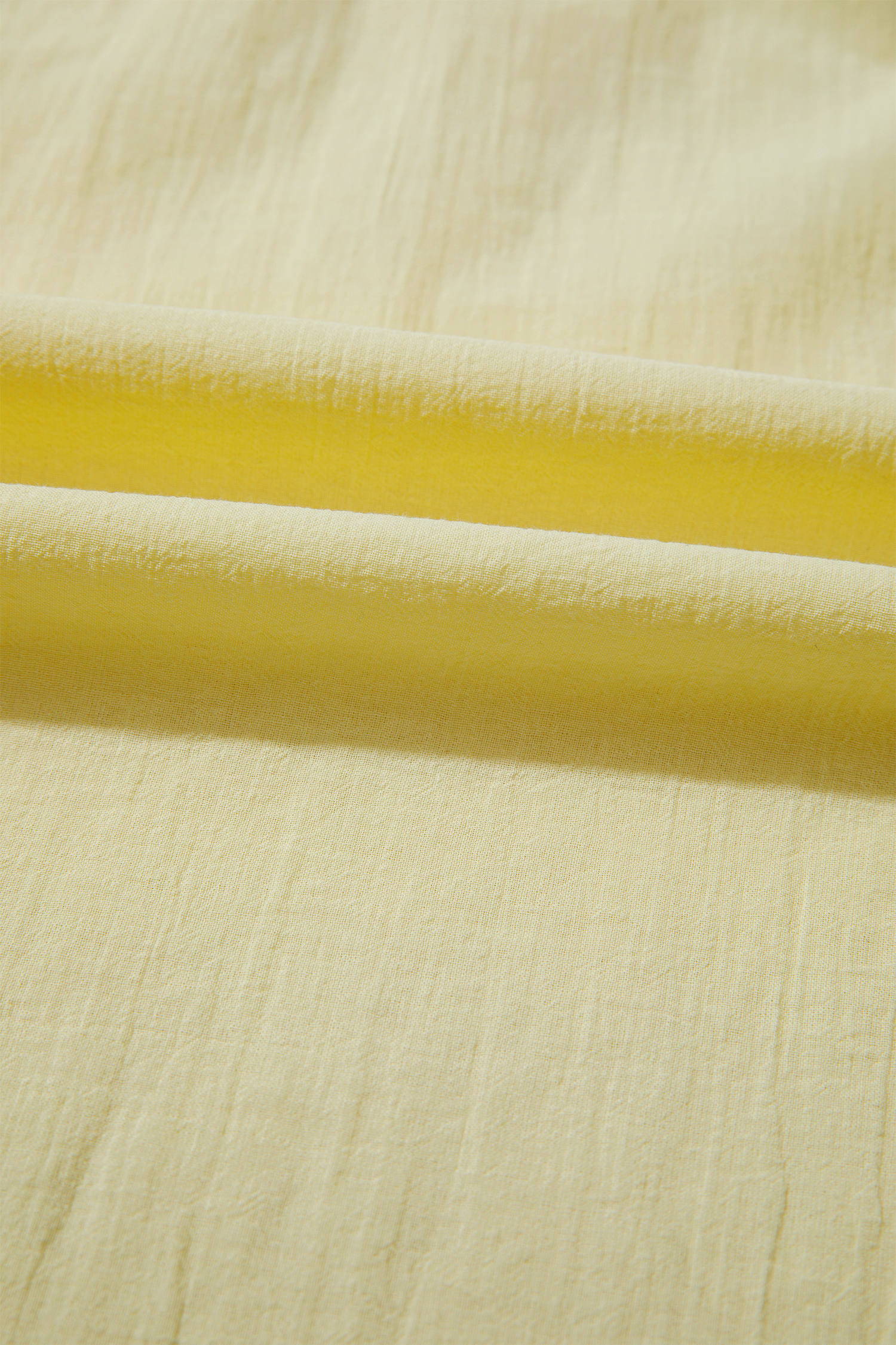 Women's Vanilla Yellow V Neck Top – Ruffle Trim Sleeveless - Detail View 10 Women's Vanilla Yellow V Neck Top – Ruffle Trim Sleeveless - Detail View 10