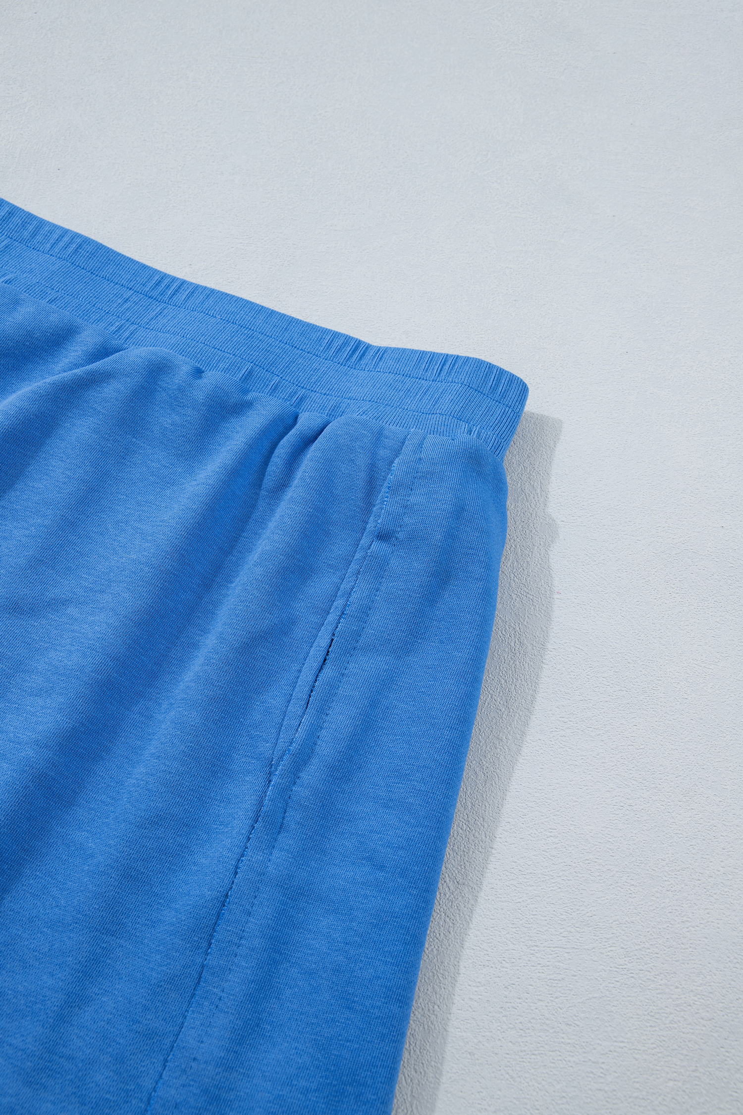 Summer Two-Piece Skort Set for Women – Sky Blue Sleeveless Tank and High Waist Mini Skort Outfit - Detail View 12 Summer Two-Piece Skort Set for Women – Sky Blue Sleeveless Tank and High Waist Mini Skort Outfit - Detail View 12