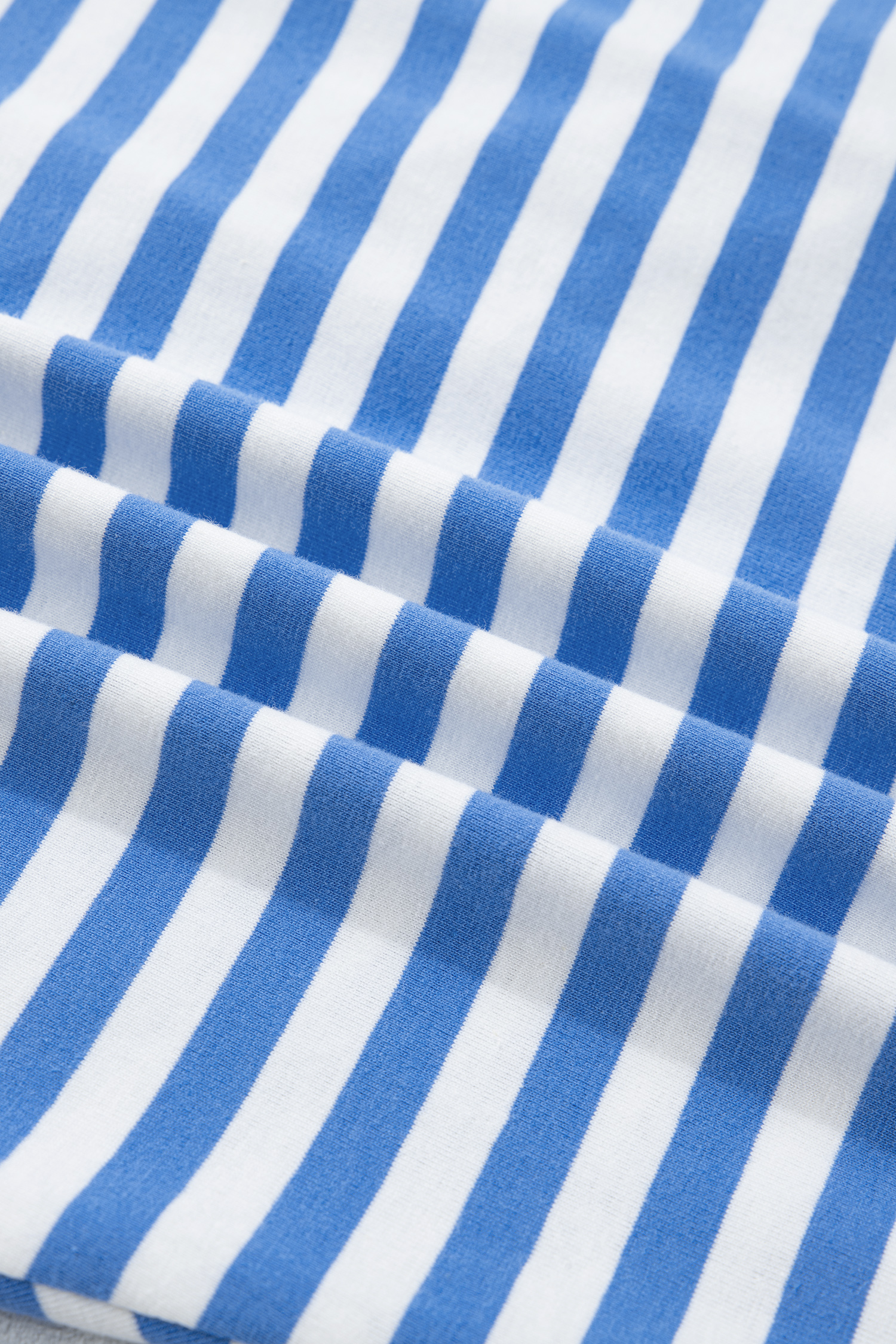 Short Sleeve Striped Mini Dress for Women – Casual Cotton Blend Summer Shift Dress with Contrast Trim - Detail View 11 Short Sleeve Striped Mini Dress for Women – Casual Cotton Blend Summer Shift Dress with Contrast Trim - Detail View 11