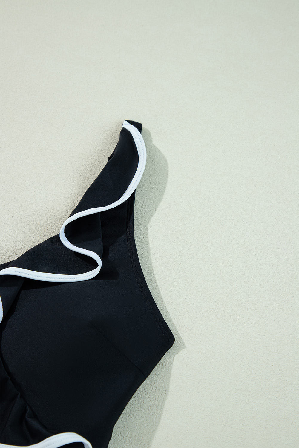 Stylish Color Block High Waist One-Piece Swimsuit - Perfect for Summer Getaways - Detail View 19 Stylish Color Block High Waist One-Piece Swimsuit - Perfect for Summer Getaways - Detail View 19