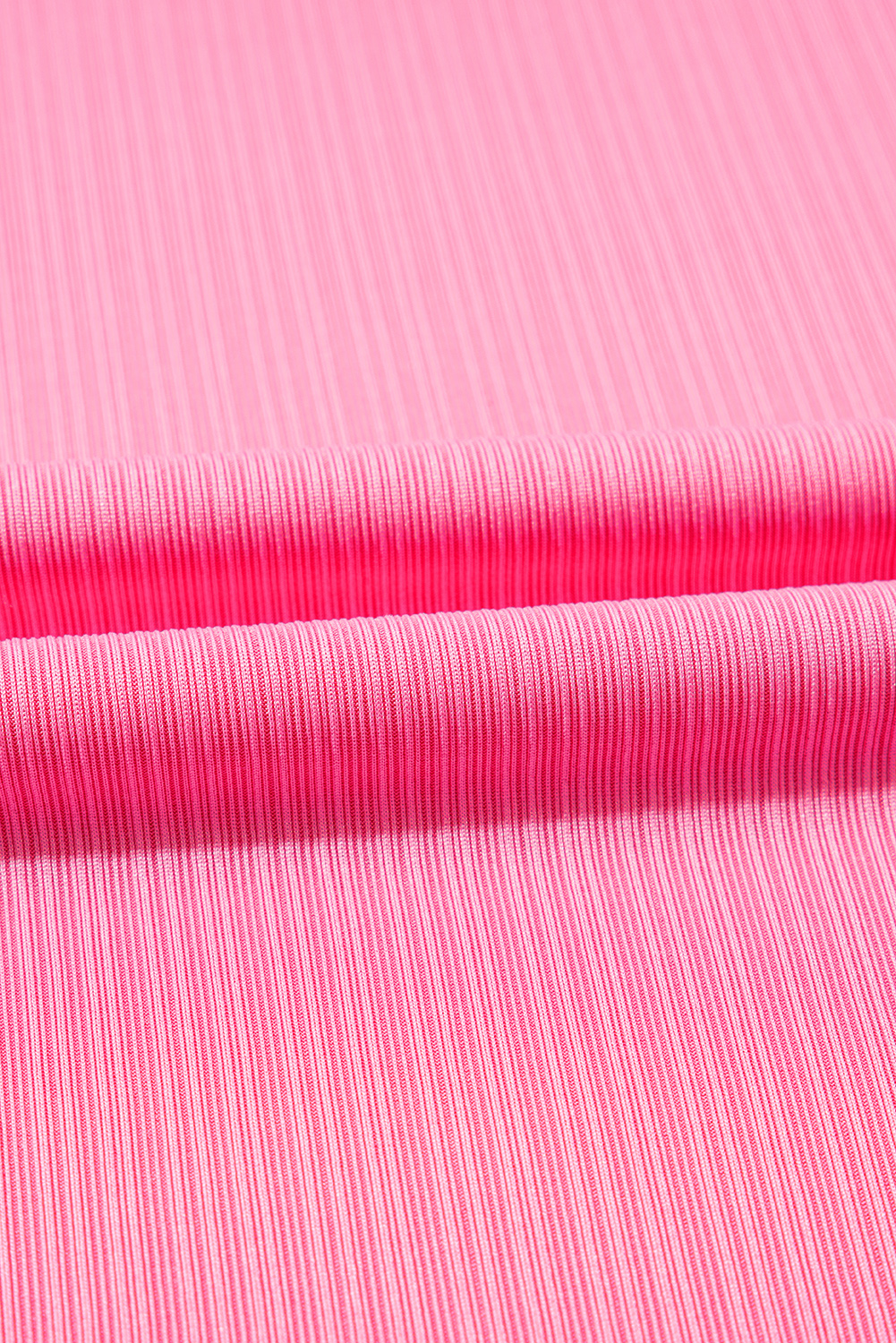 Pink Ruffle Trim Crop Vest Set, High Waist Midi Skirt Outfit - Detail View 17 Pink Ruffle Trim Crop Vest Set, High Waist Midi Skirt Outfit - Detail View 17