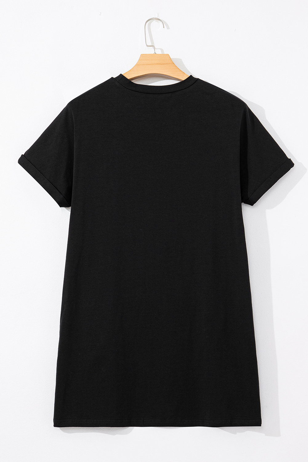 Nashville Graphic Print T Shirt Dress, Women's Rock Style - Detail View 5 Nashville Graphic Print T Shirt Dress, Women's Rock Style - Detail View 5