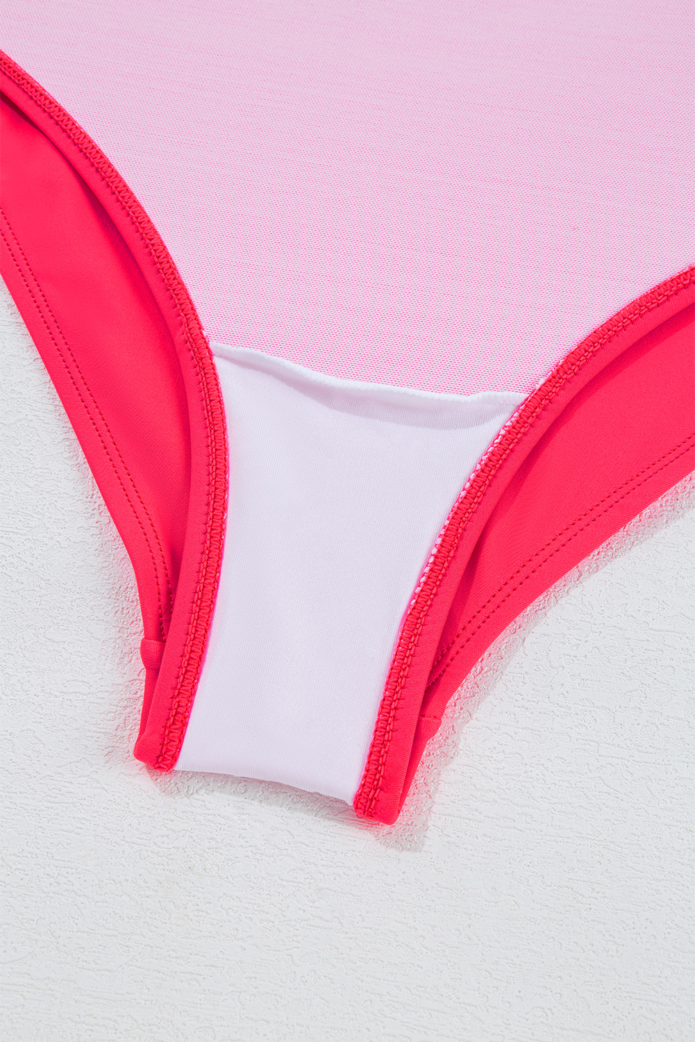 Stylish Backless One Piece Swimsuit with Knotted Detail and Ruffles - Perfect for Summer - Detail View 15 Stylish Backless One Piece Swimsuit with Knotted Detail and Ruffles - Perfect for Summer - Detail View 15