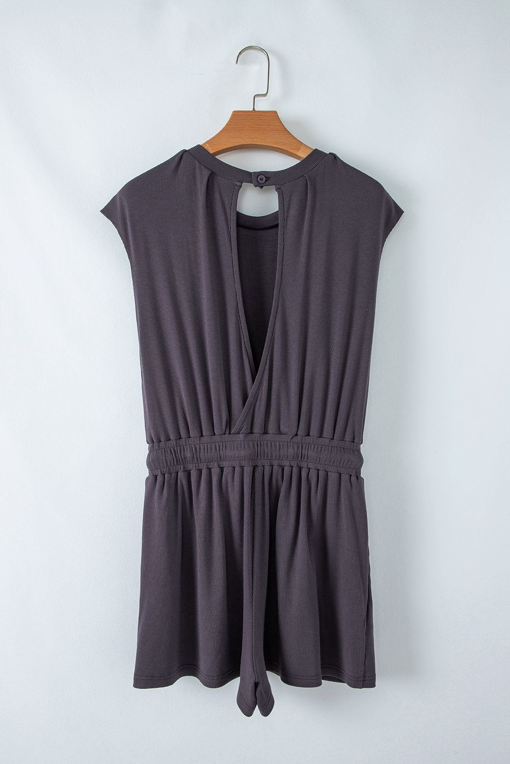 Casual and Versatile Women's Jumpsuit - Bristol Black with Cut-Out Design - Detail View 14 Casual and Versatile Women's Jumpsuit - Bristol Black with Cut-Out Design - Detail View 14