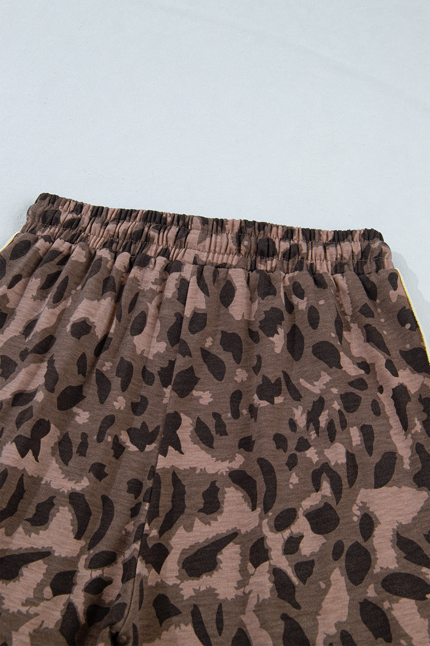 Women's Leopard Print Pant Set, Casual V Neck Lounge Wear - Detail View 16 Women's Leopard Print Pant Set, Casual V Neck Lounge Wear - Detail View 16