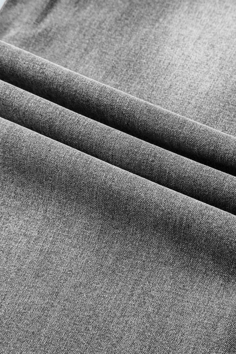 Casual Women's Gray Raw Hem Straight Leg Jeans – Versatile High Waist Design for Everyday Wear - Detail View 13 Casual Women's Gray Raw Hem Straight Leg Jeans – Versatile High Waist Design for Everyday Wear - Detail View 13