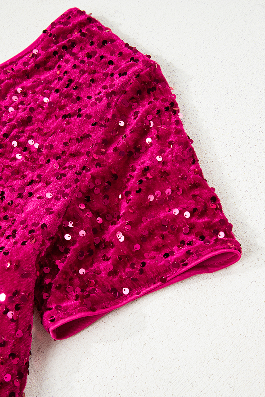 Chic Pitaya Pink Bodycon Gown with Thigh High Split – Perfect for Weddings and Cocktail Parties - Detail View 11 Chic Pitaya Pink Bodycon Gown with Thigh High Split – Perfect for Weddings and Cocktail Parties - Detail View 11