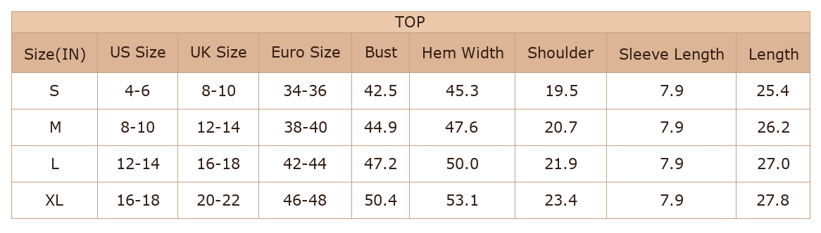 Women's Striped Colorblock Tee – Casual Loose Summer Shirt - Size Chart & Details Women's Striped Colorblock Tee – Casual Loose Summer Shirt - Size Chart & Details
