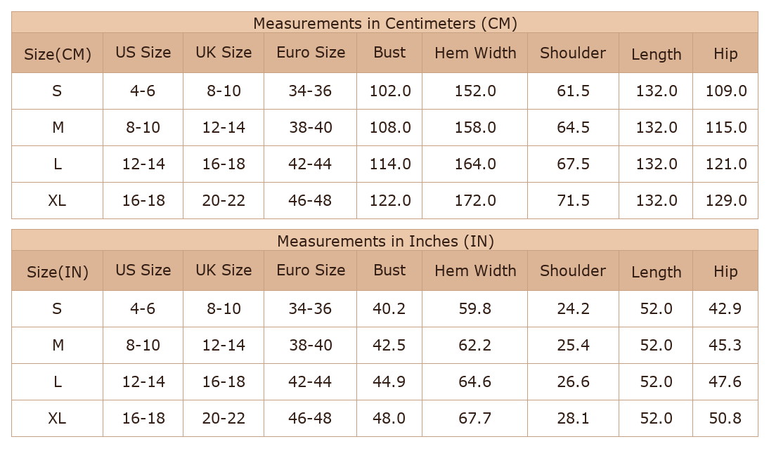Women's Striped Maxi Dress, Casual Short Sleeve Summer Tunic - Size Chart & Details Women's Striped Maxi Dress, Casual Short Sleeve Summer Tunic - Size Chart & Details