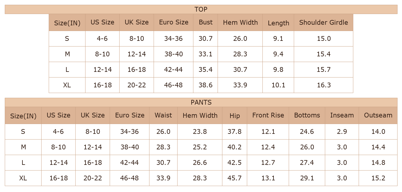 Women's Green Camouflage Athleisure Set – Cropped Tank Top & High Waist Shorts with Pockets - Size Chart & Details Women's Green Camouflage Athleisure Set – Cropped Tank Top & High Waist Shorts with Pockets - Size Chart & Details