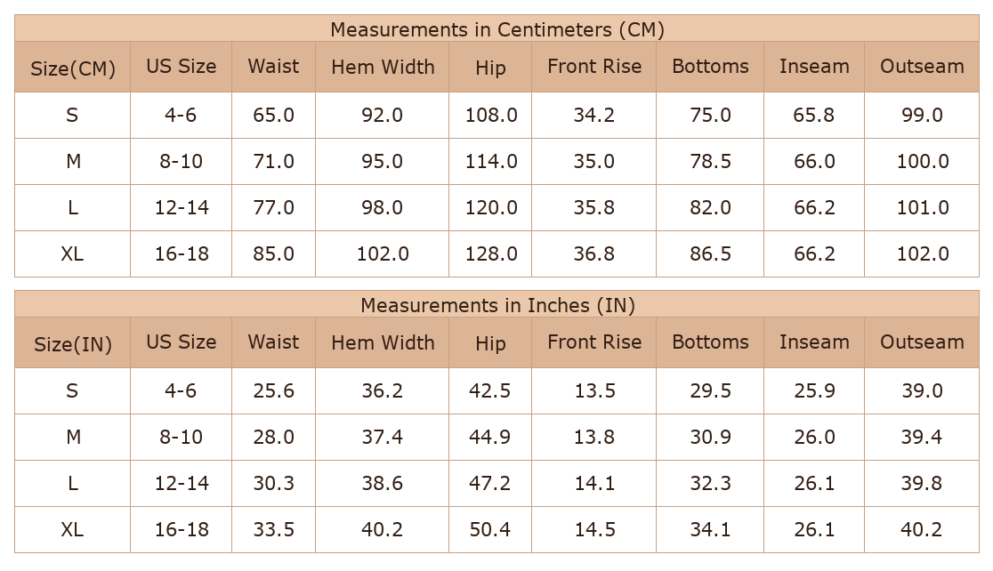 Women's Black Stripe Wide Leg Pants – High Waist Casual Trousers with Pockets for Daily Wear - Size Chart & Details Women's Black Stripe Wide Leg Pants – High Waist Casual Trousers with Pockets for Daily Wear - Size Chart & Details