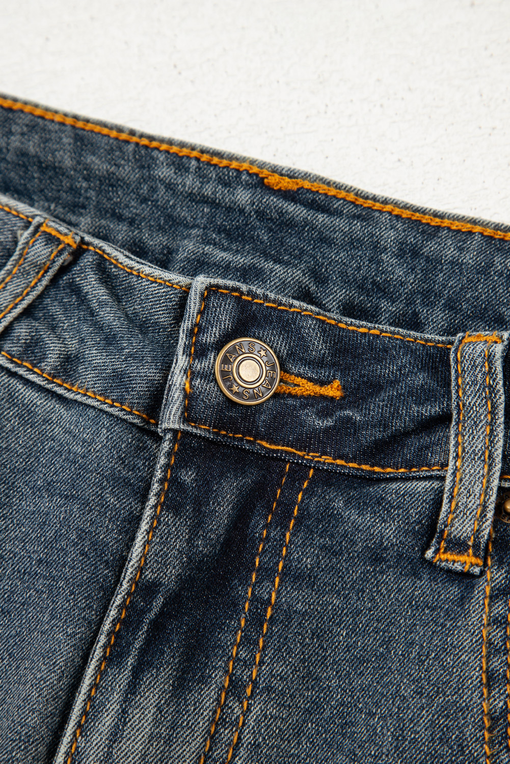 Women's Jeans, Sail Blue, High Waist, Loose Straight Fit, Exposed Stitching, Quality Denim, Casual Style, Vintage Look, Durable Fabric, Comfortable, Daily Wear, Wide Leg, Easy to Match - Detail View 12 Women's Jeans, Sail Blue, High Waist, Loose Straight Fit, Exposed Stitching, Quality Denim, Casual Style, Vintage Look, Durable Fabric, Comfortable, Daily Wear, Wide Leg, Easy to Match - Detail View 12
