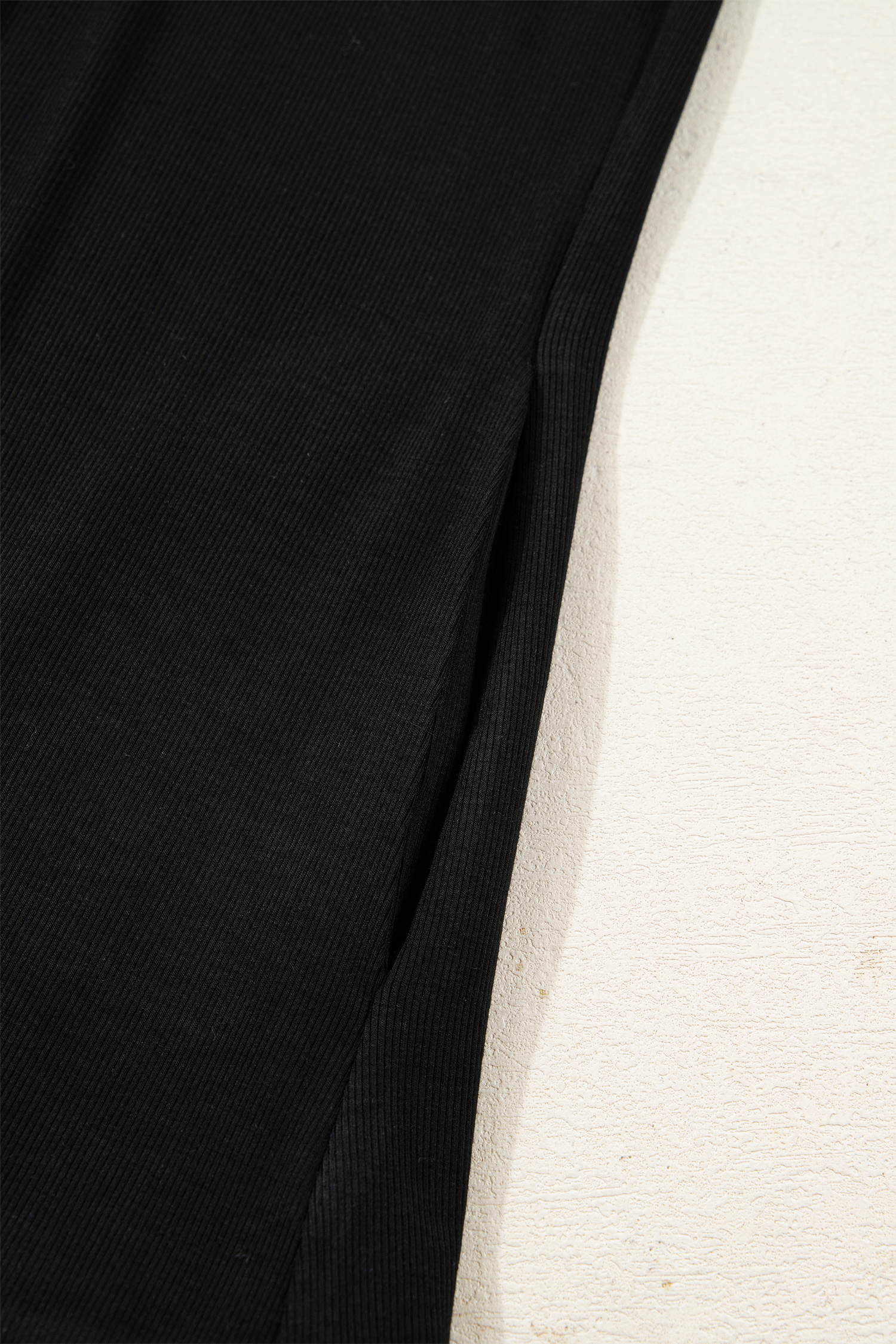 Chic Black Stripe Polo Collar Mini Dress – Perfect for Daily Wear and Graduation Events - Detail View 11 Chic Black Stripe Polo Collar Mini Dress – Perfect for Daily Wear and Graduation Events - Detail View 11