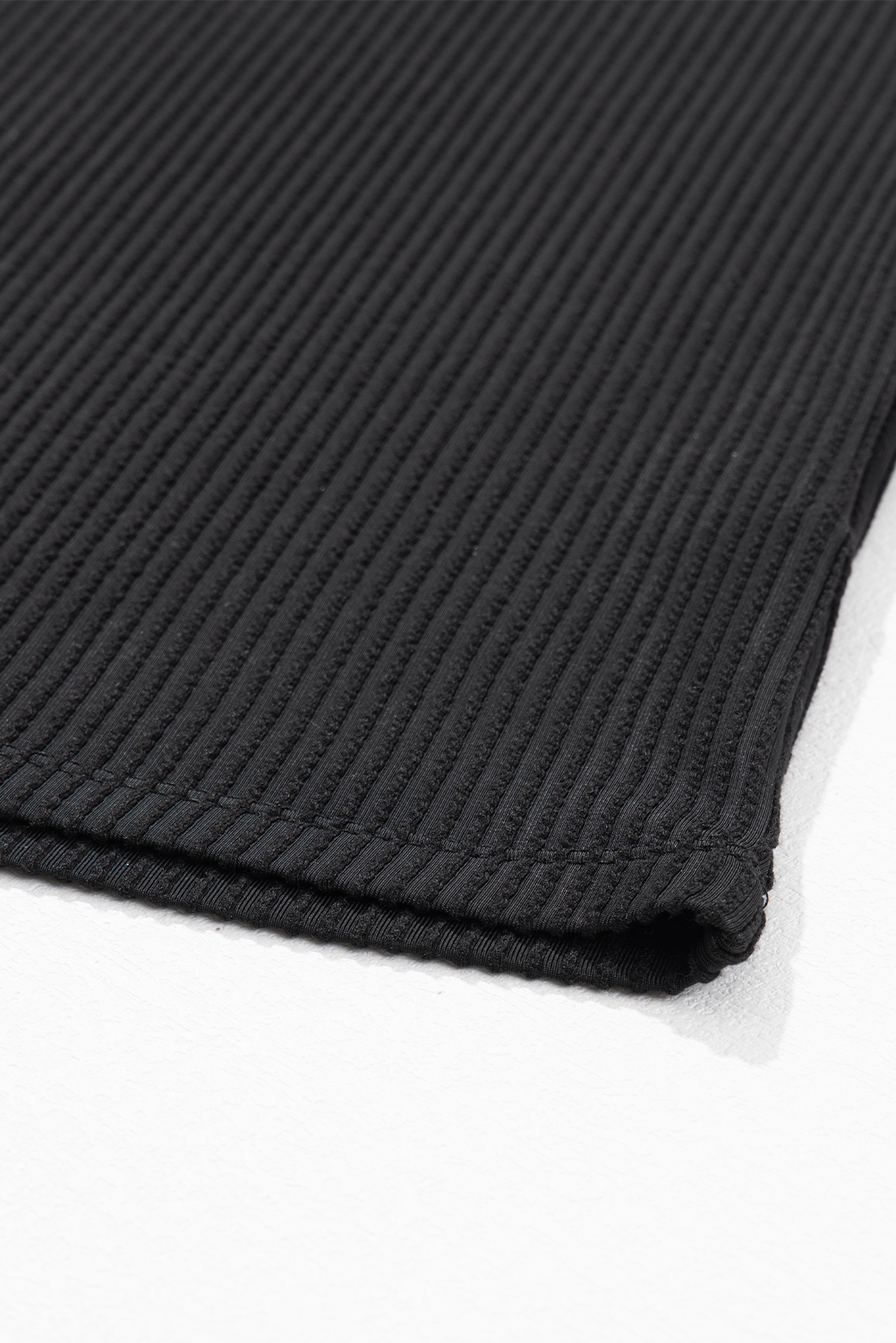 Casual Black V-Neck Plus T-Shirt for Women – Perfect for Summer Outings and Daily Activities - Detail View 9 Casual Black V-Neck Plus T-Shirt for Women – Perfect for Summer Outings and Daily Activities - Detail View 9
