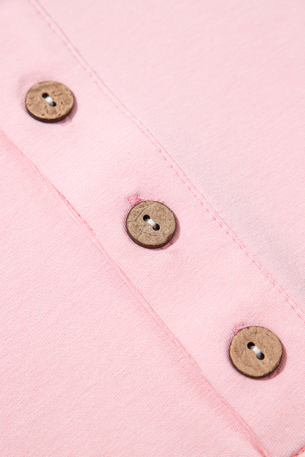 Trendy Color Block Design for Casual Wear - Long Sleeve V Neck Henley Top - Detail View 10 Trendy Color Block Design for Casual Wear - Long Sleeve V Neck Henley Top - Detail View 10