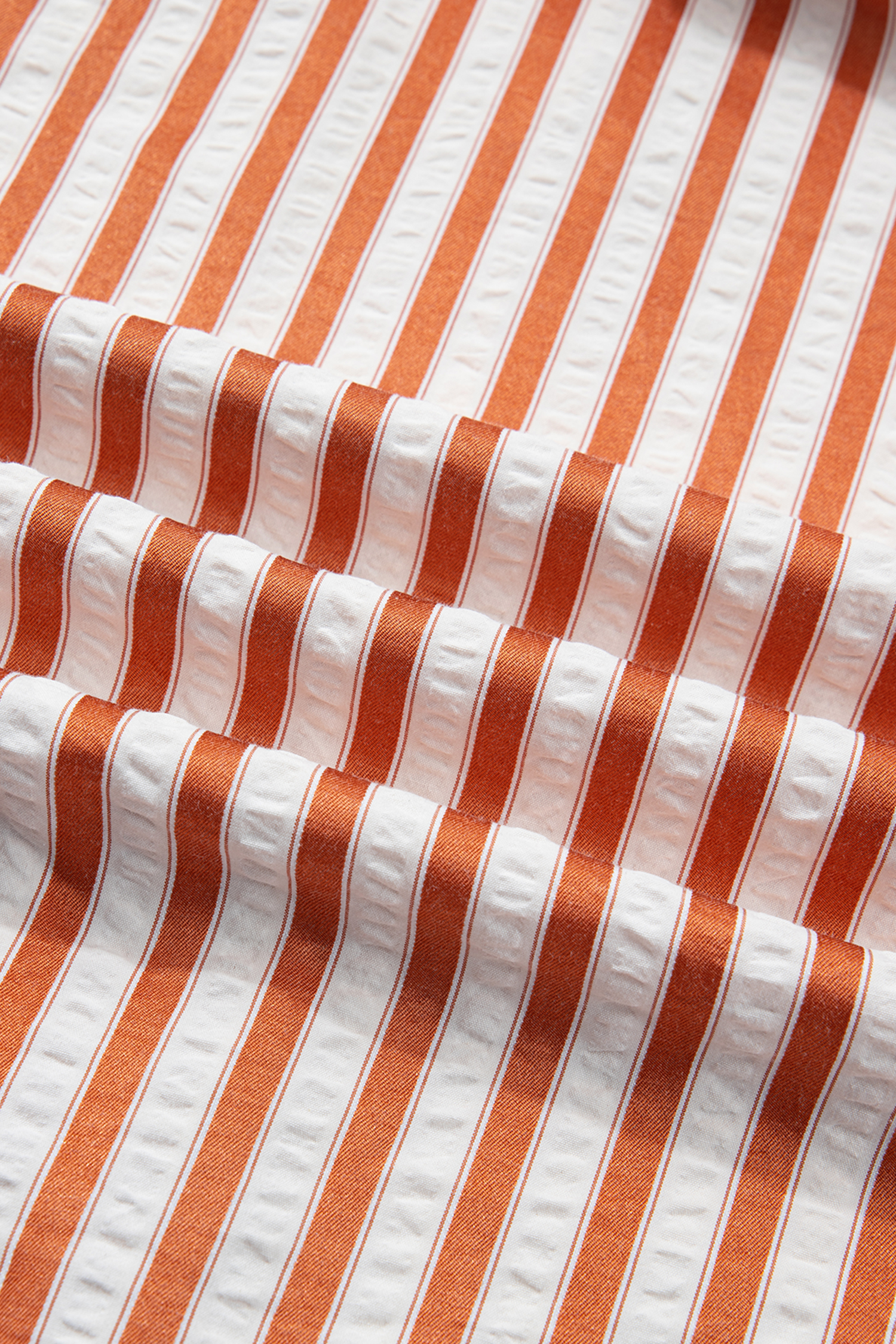 Stylish Brown Stripe Shift Dress – Short Sleeve V Neck Dress for Effortless Summer Outfits - Detail View 9 Stylish Brown Stripe Shift Dress – Short Sleeve V Neck Dress for Effortless Summer Outfits - Detail View 9