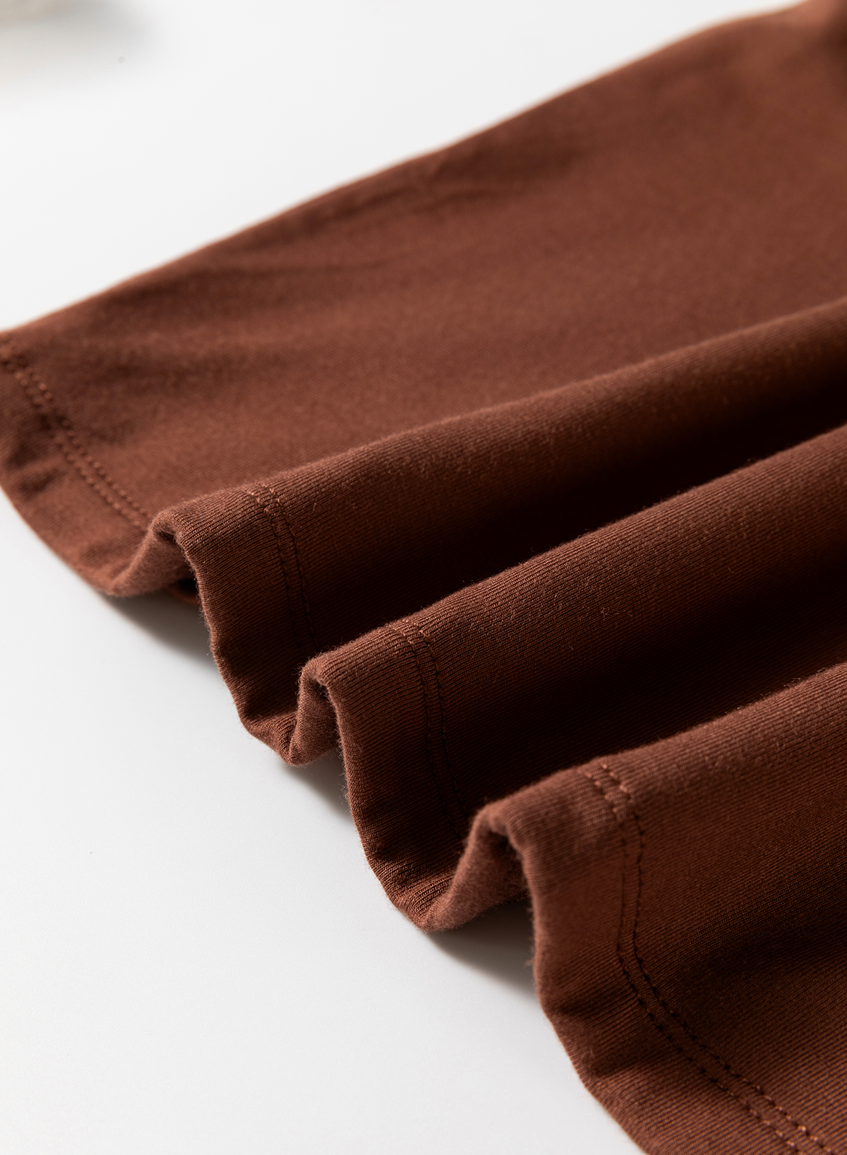Soft and Breathable Coffee Viscose Blend Tank Top - Perfect for Summer Days - Detail View 11 Soft and Breathable Coffee Viscose Blend Tank Top - Perfect for Summer Days - Detail View 11