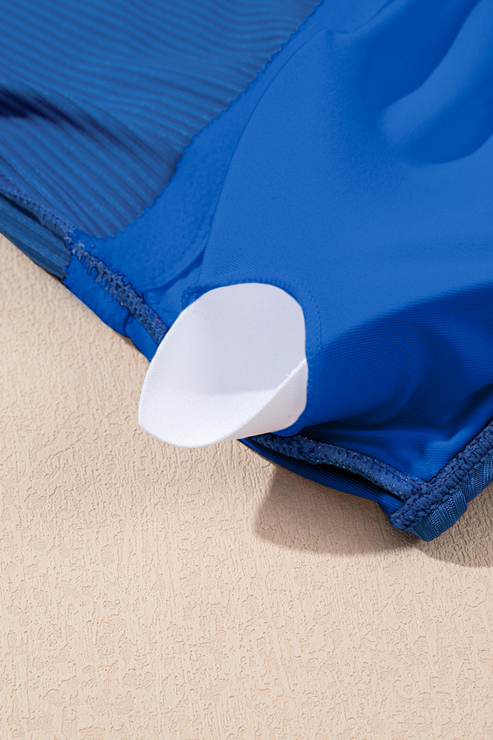 Elegant Sky Blue Ribbed Knit Swimsuit Set – Perfect 2-Piece for Beach and Poolside Relaxation - Detail View 21 Elegant Sky Blue Ribbed Knit Swimsuit Set – Perfect 2-Piece for Beach and Poolside Relaxation - Detail View 21