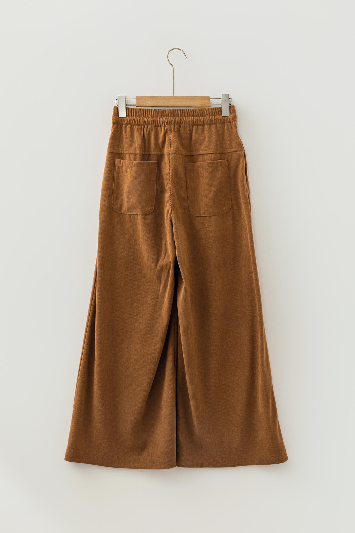 Women's Corduroy Wide Leg Pants, High Waisted Casual Trousers - Detail View 7 Women's Corduroy Wide Leg Pants, High Waisted Casual Trousers - Detail View 7