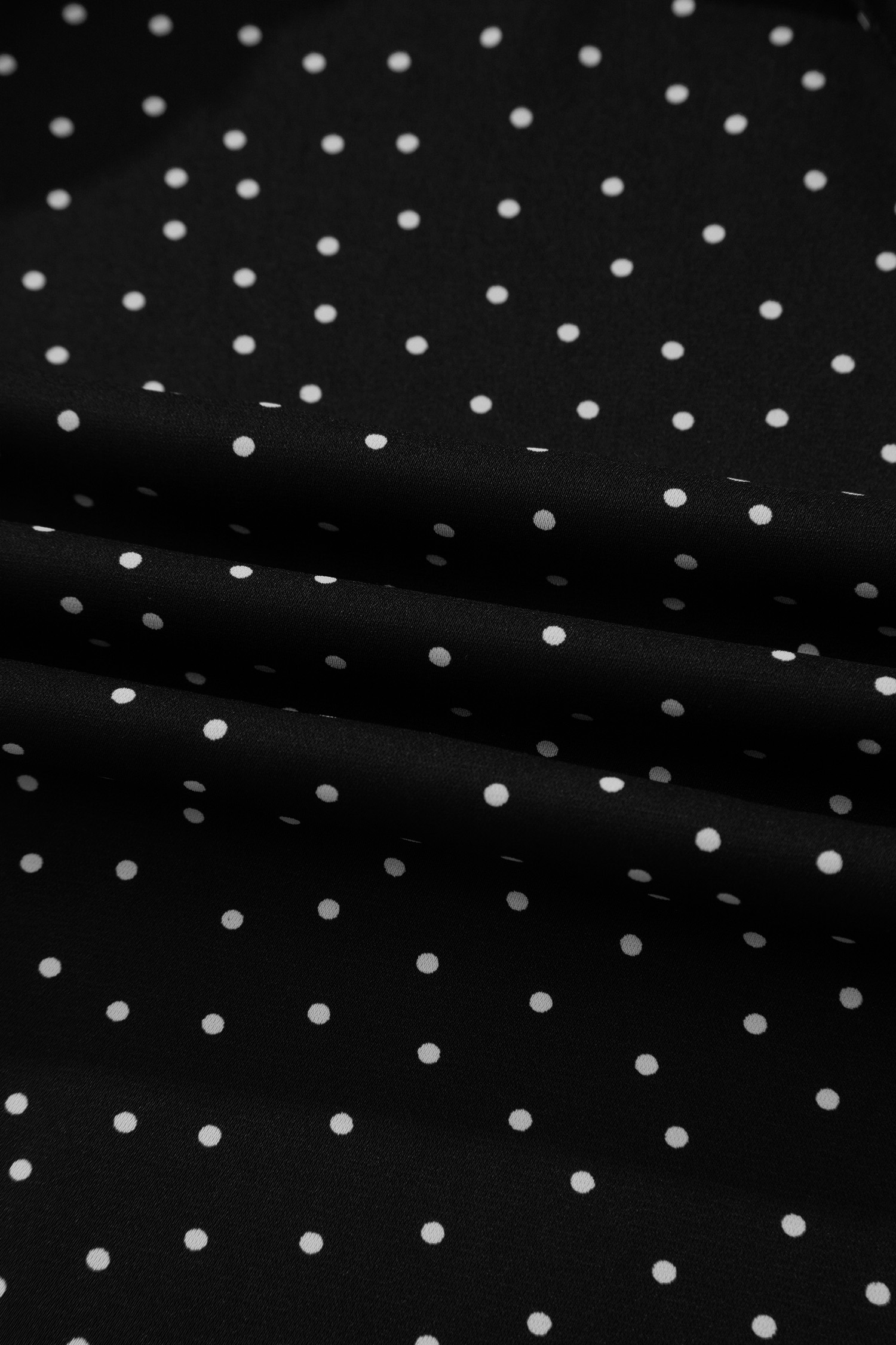 Chic Polka Dot Wrap Dress for Women – Lace Trim V-Neck Mini Dress, Feminine Night Out Outfit - Detail View 14 Chic Polka Dot Wrap Dress for Women – Lace Trim V-Neck Mini Dress, Feminine Night Out Outfit - Detail View 14