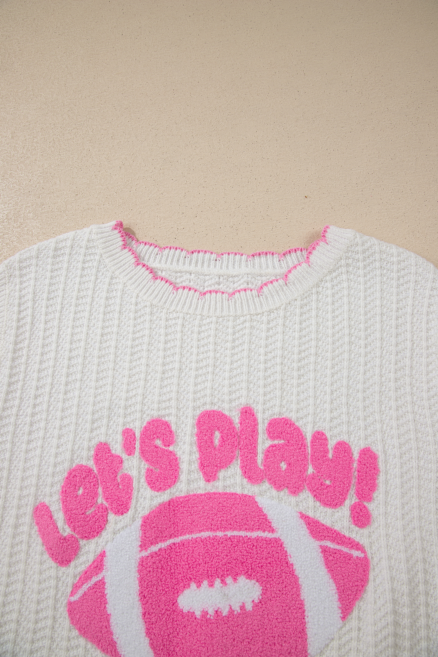 Women's 100% Cotton Rugby Sweater Vest – Summer Shift - Detail View 11 Women's 100% Cotton Rugby Sweater Vest – Summer Shift - Detail View 11